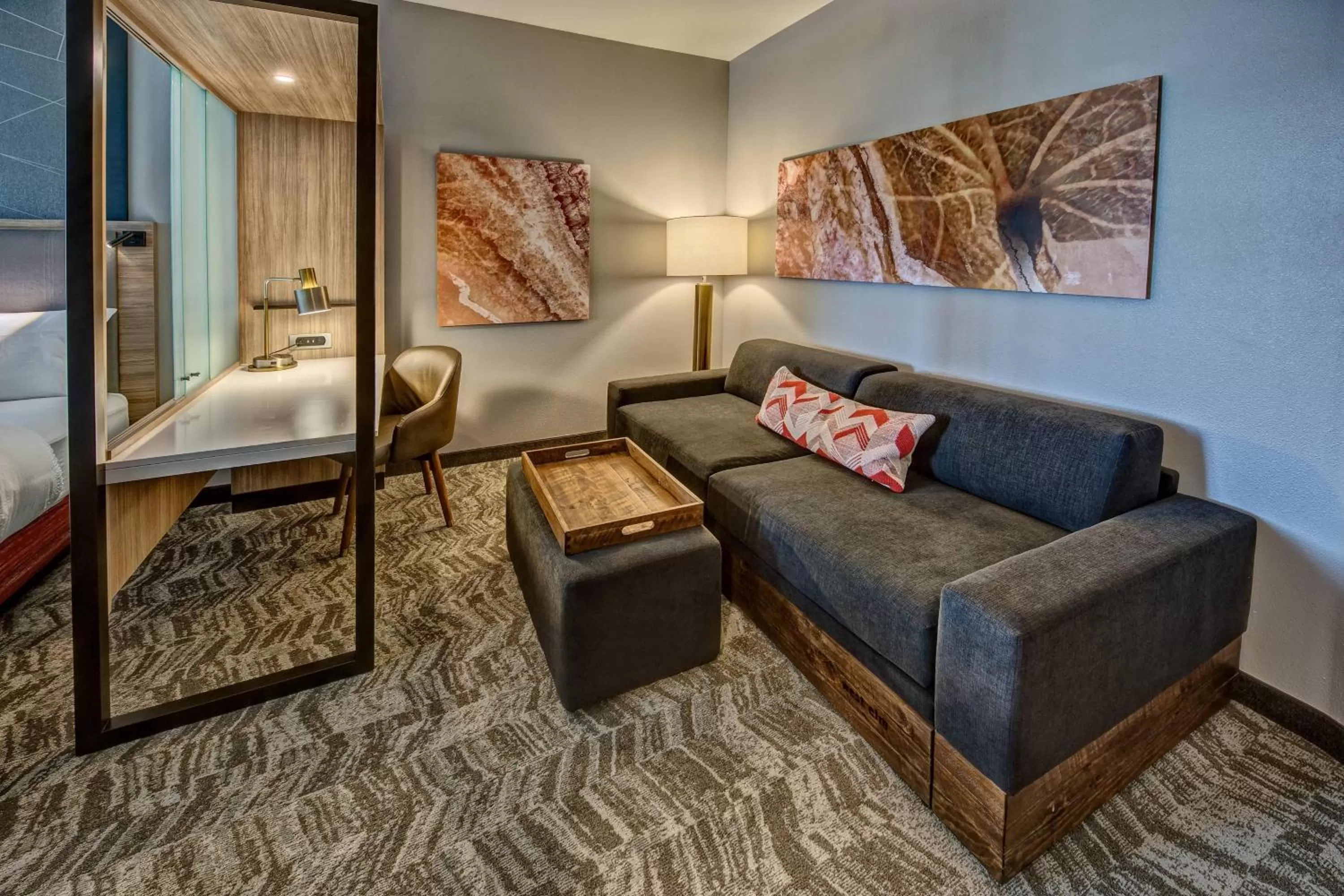 Suite with Two Queen Beds and Trundle Bed - Hearing Accessible in SpringHill Suites by Marriott Amarillo