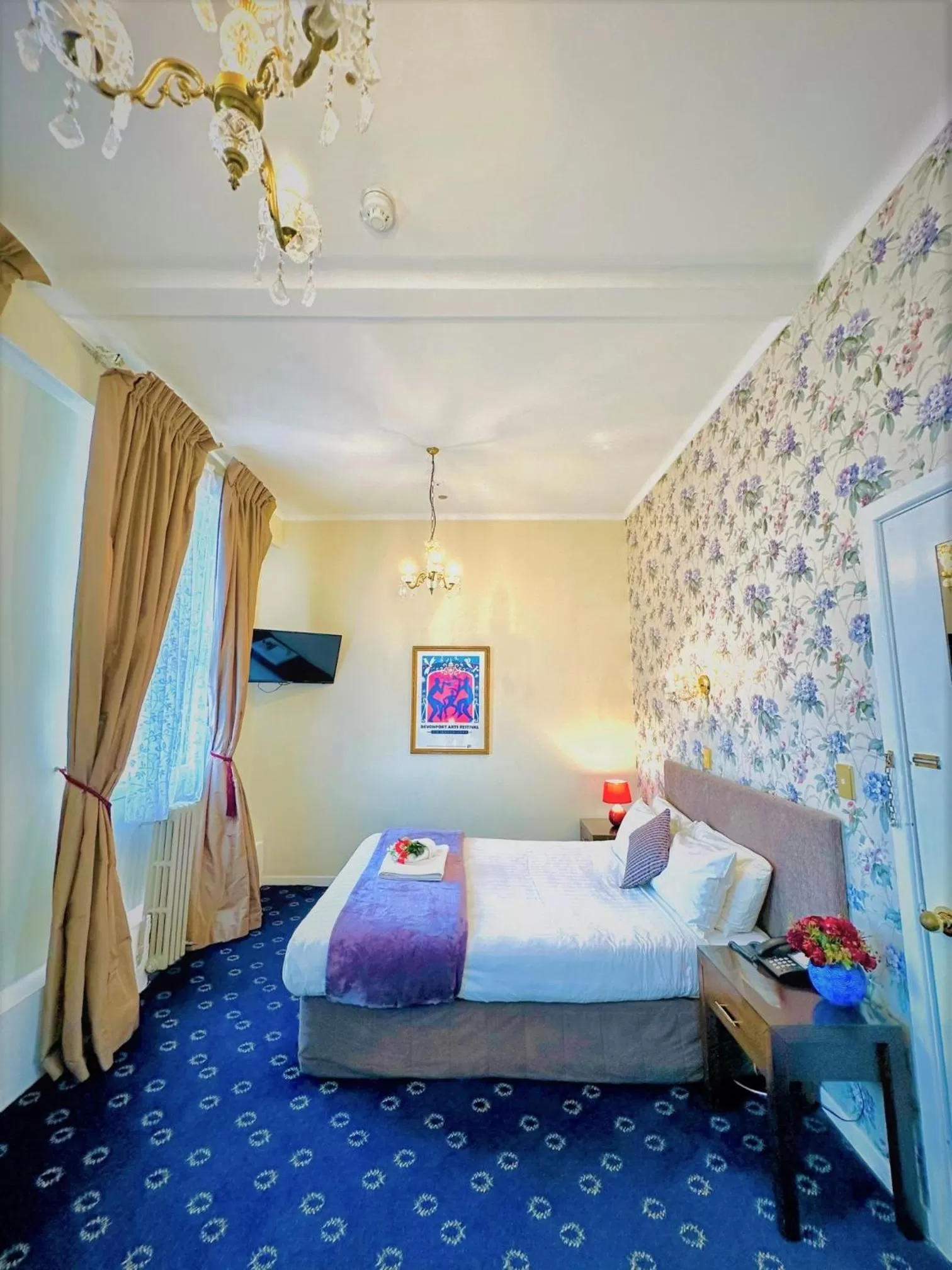 Bed in The Esplanade Hotel