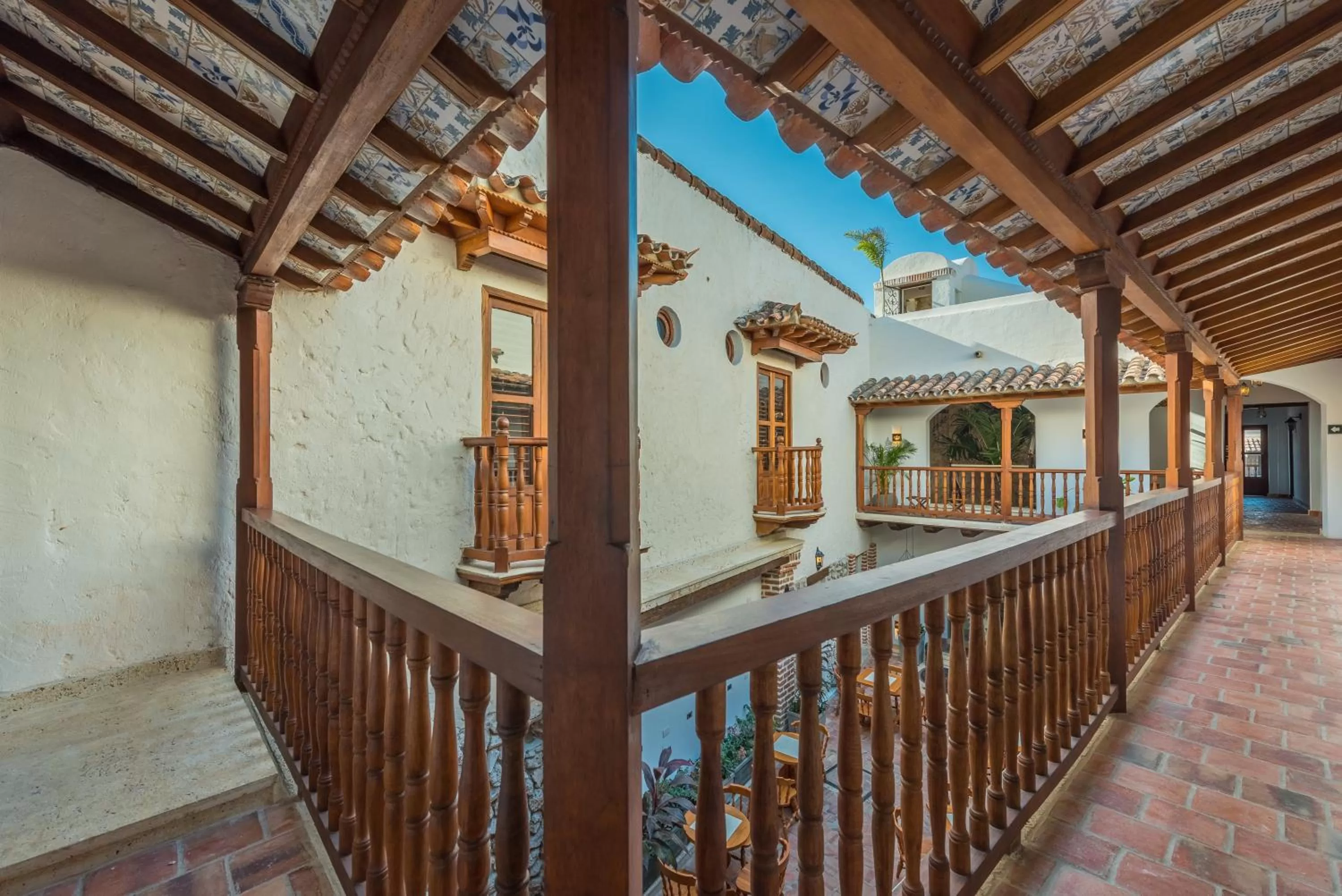 Balcony/Terrace in Getsemani Cartagena Hotel