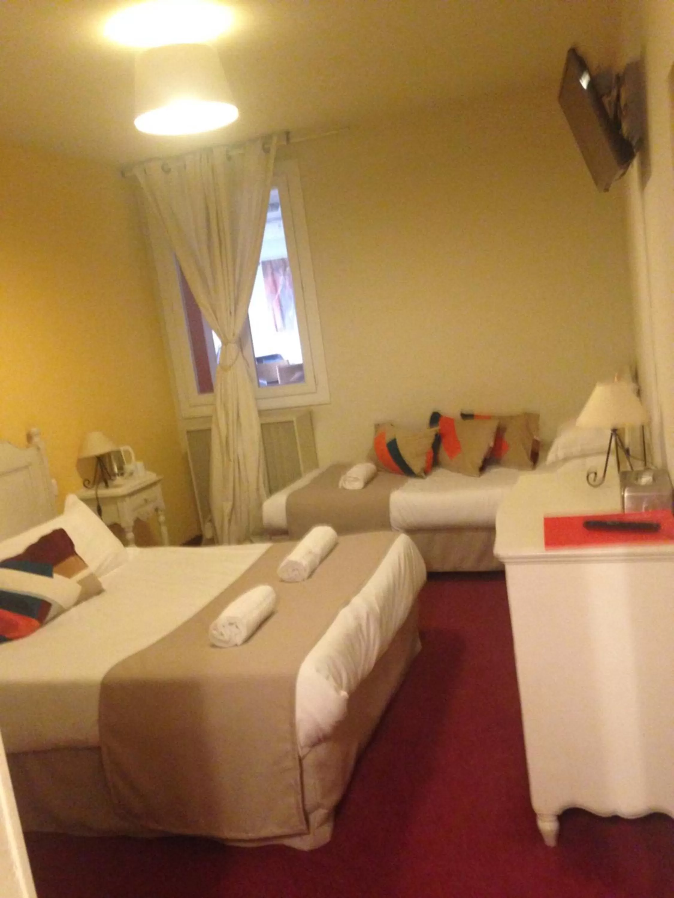 Bed in Hotel Cote Patio