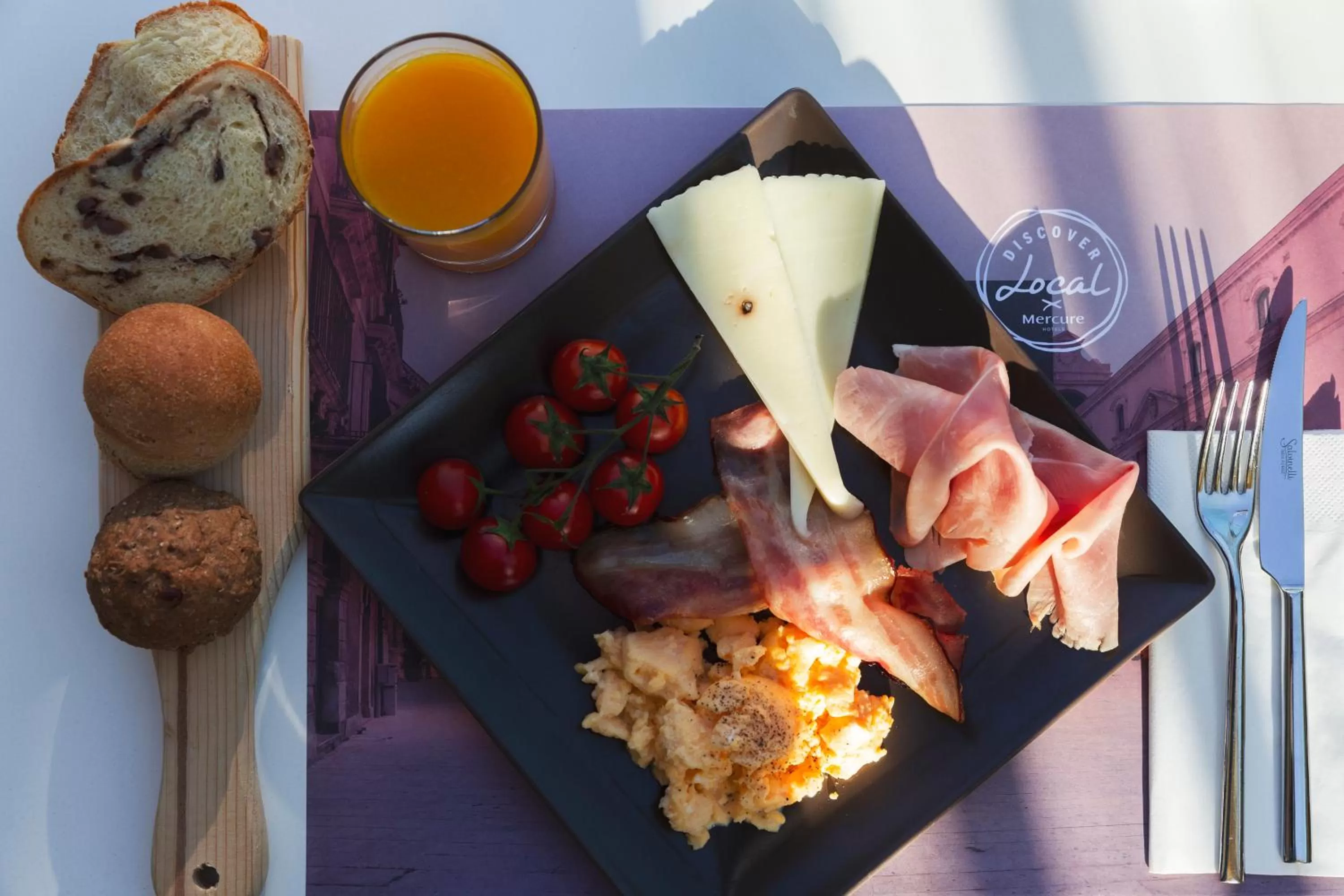 Food and drinks in Hotel Mercure Siracusa