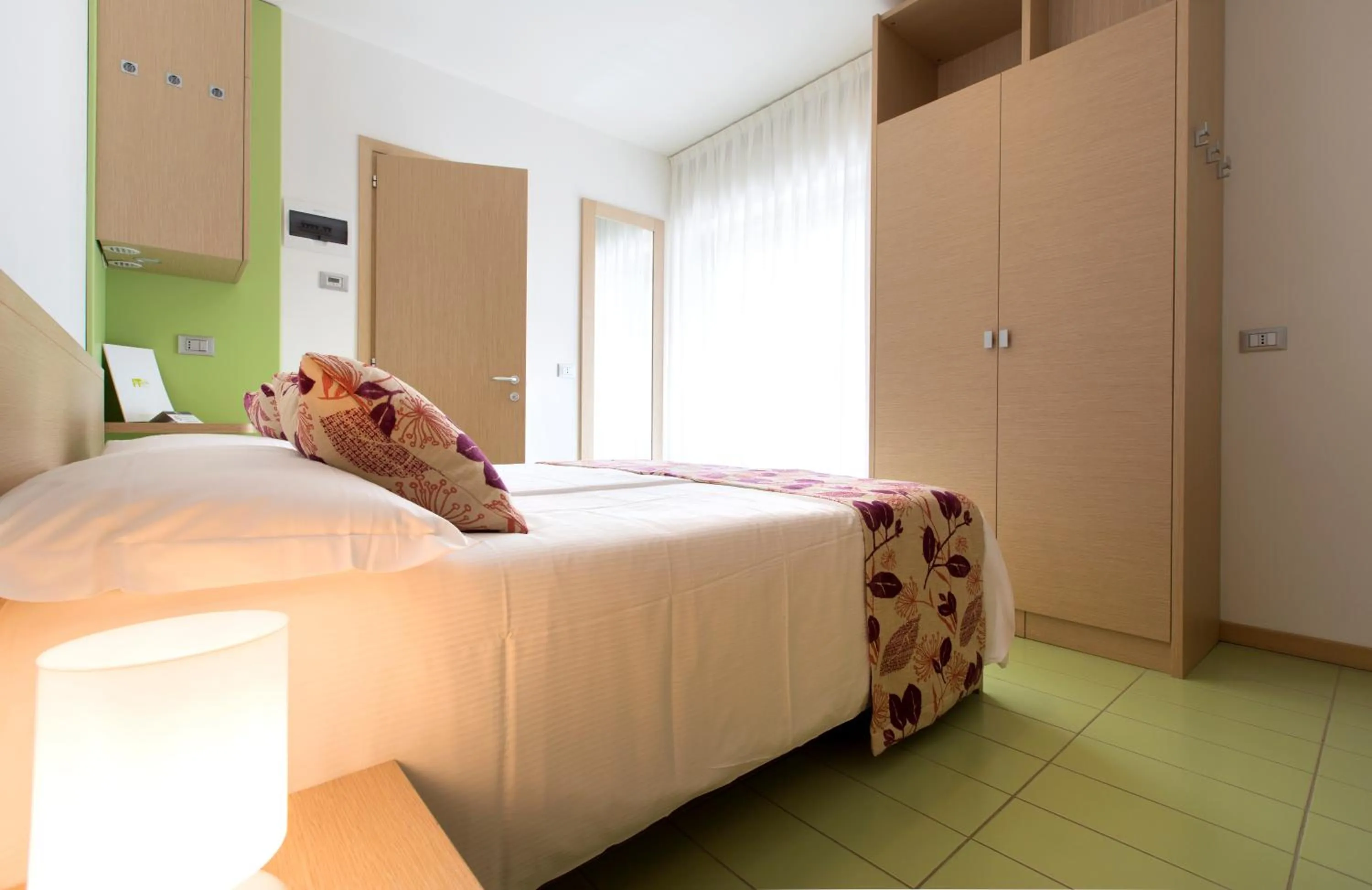 Bed in Hotel Trieste Mare