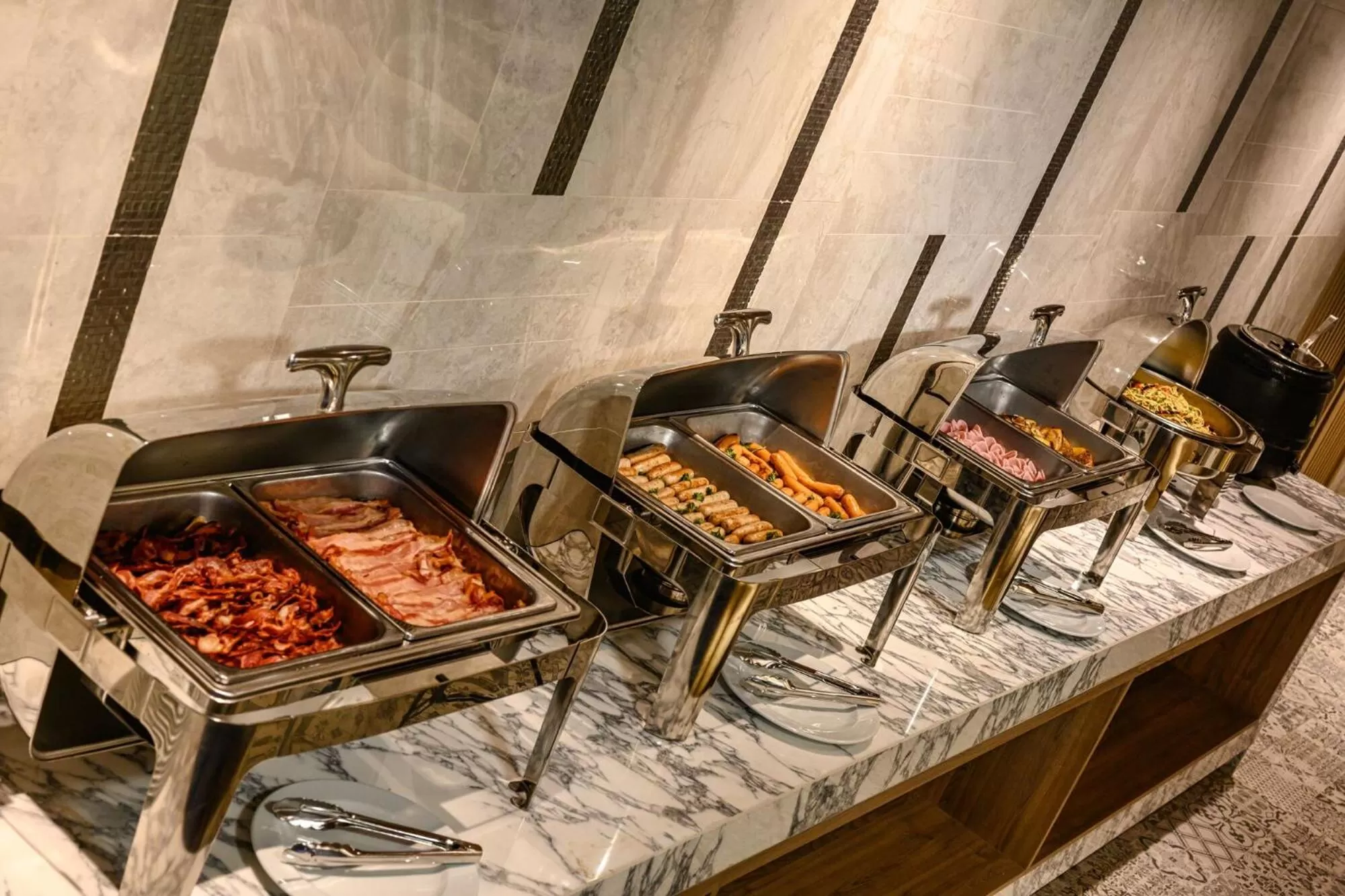 Buffet breakfast in iSanook Resort & Suites Hua Hin