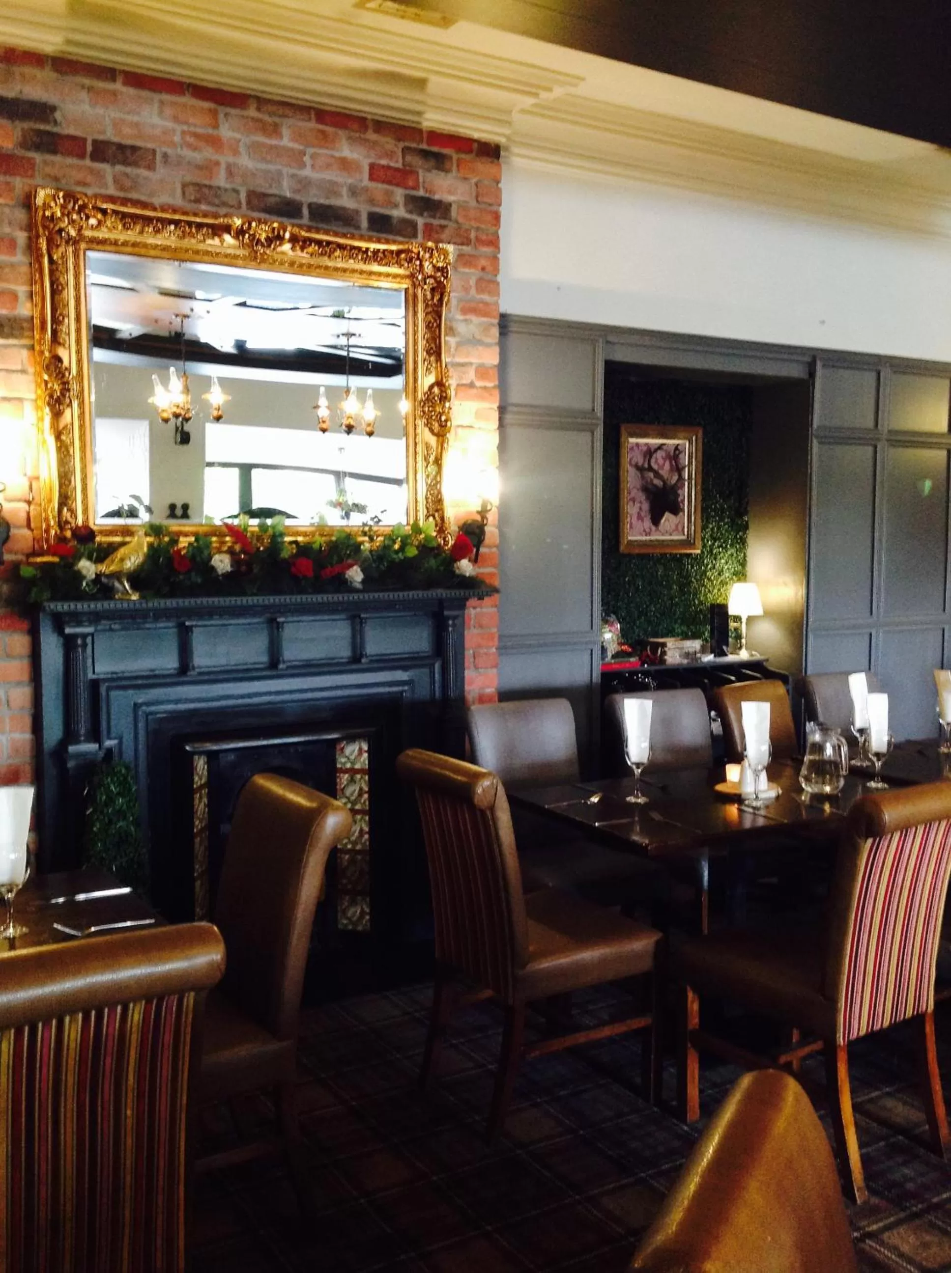 Decorative detail in Fir Trees Hotel