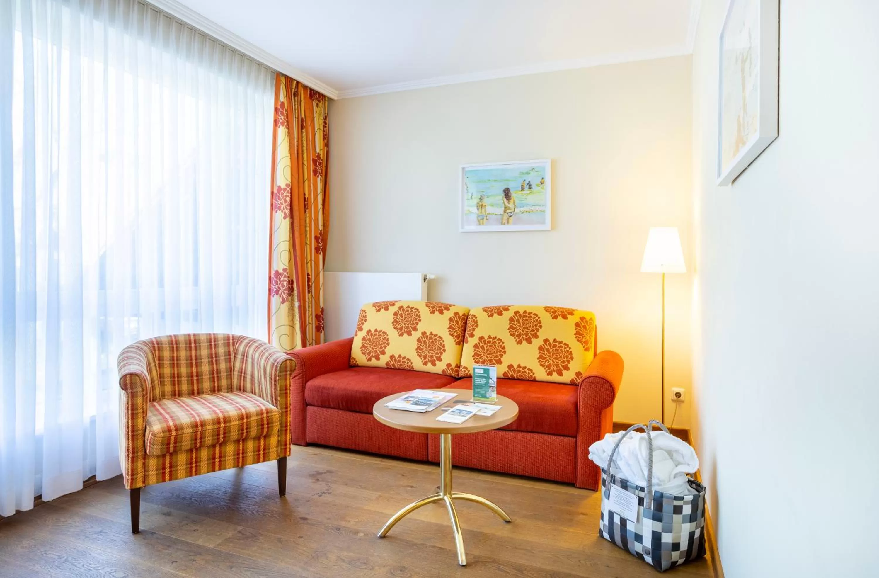 Seating area in Ringhotel Warnemünder Hof