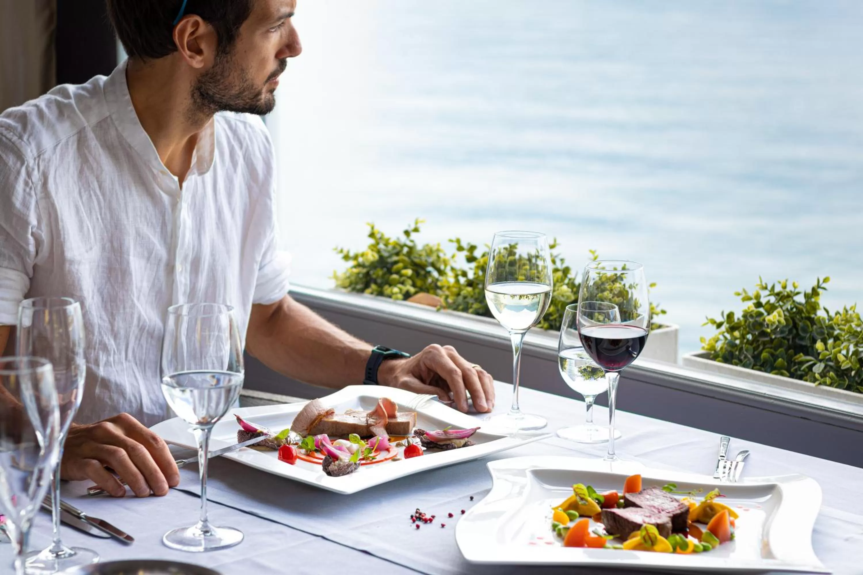 Food and drinks in Grand Hotel Villa Castagnola