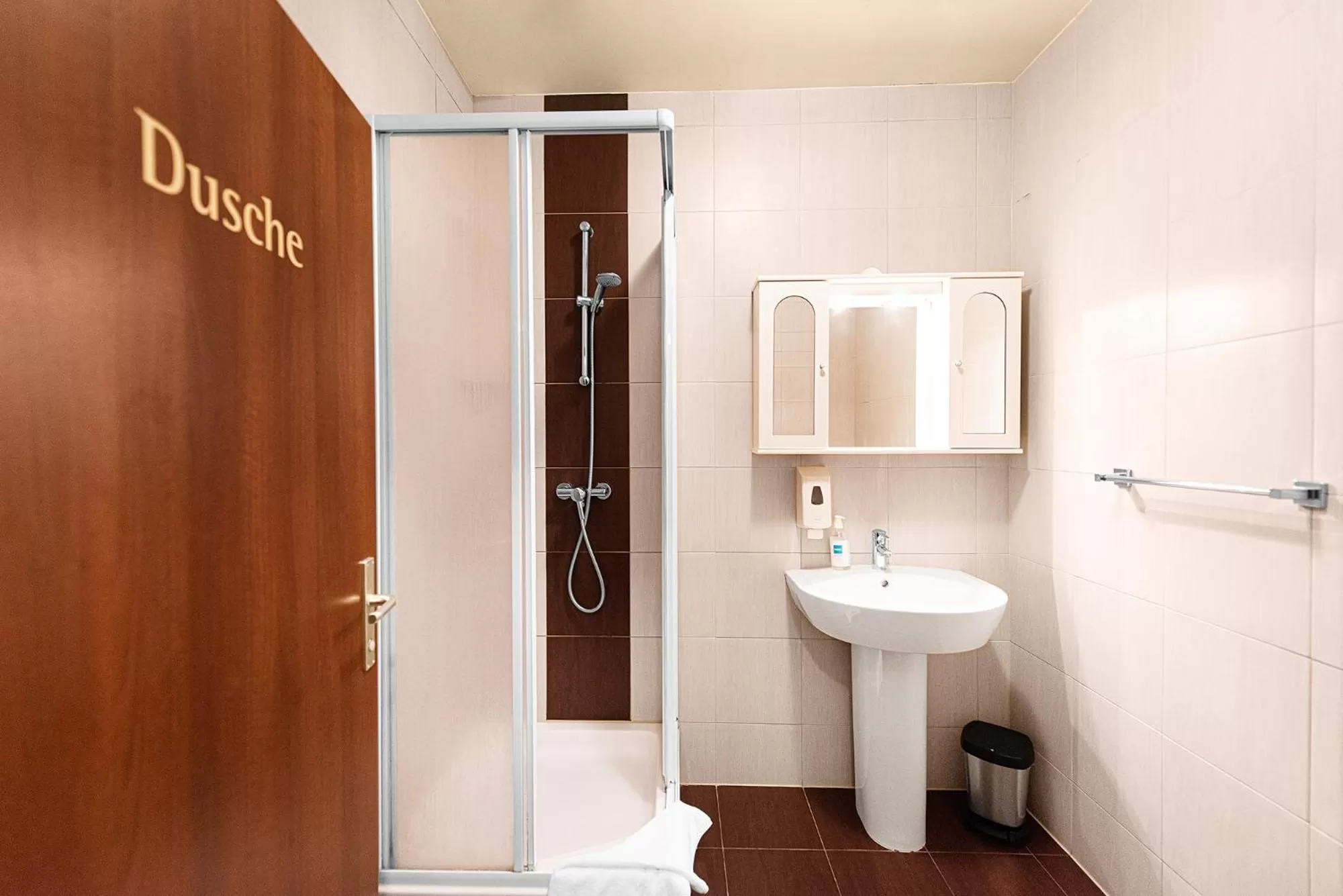 Shower in Hotel-Pension Wild