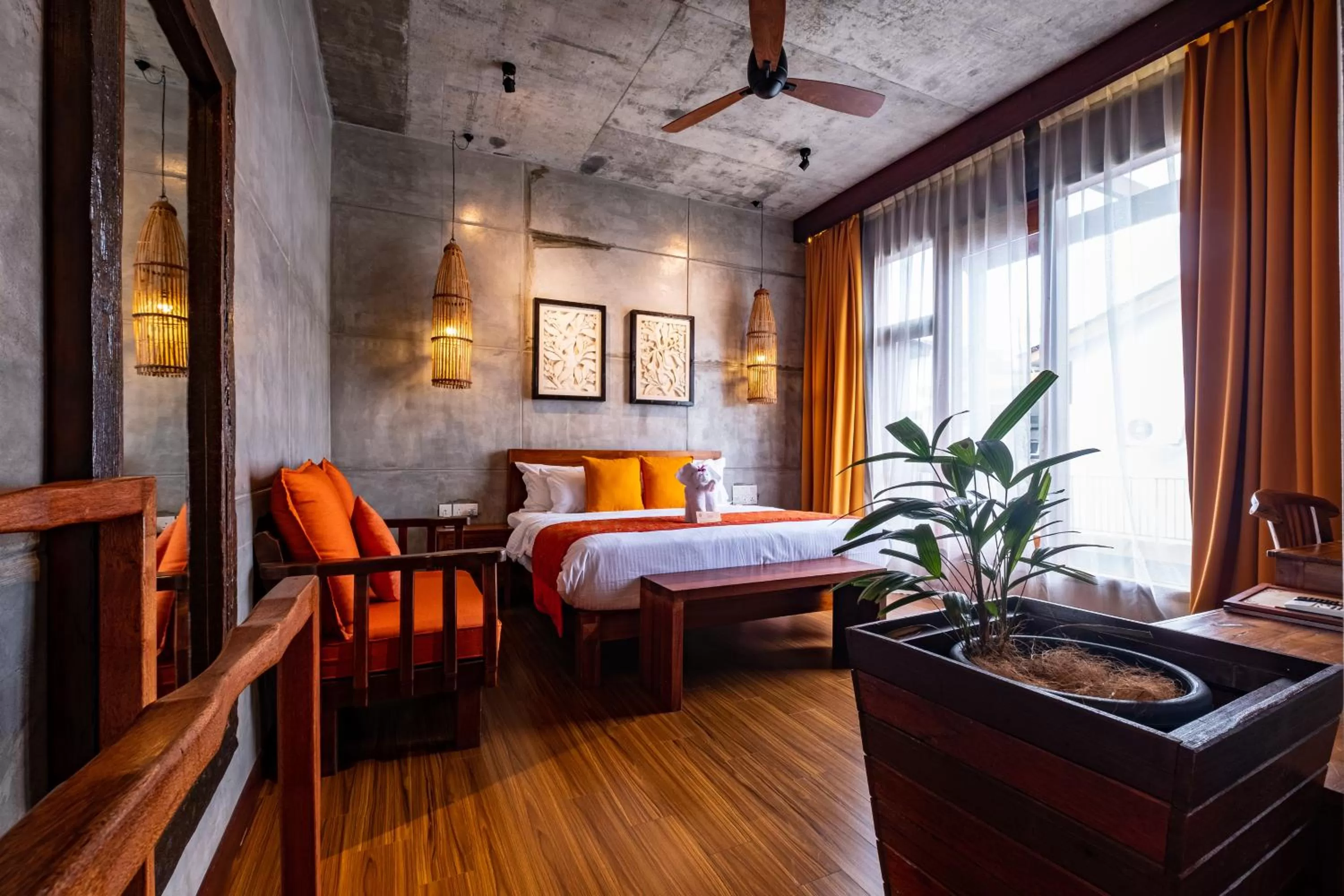 Bed in Ipoh Bali Hotel