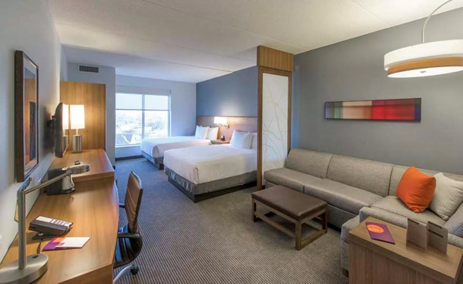 Bed in DoubleTree by Hilton Asheville Downtown