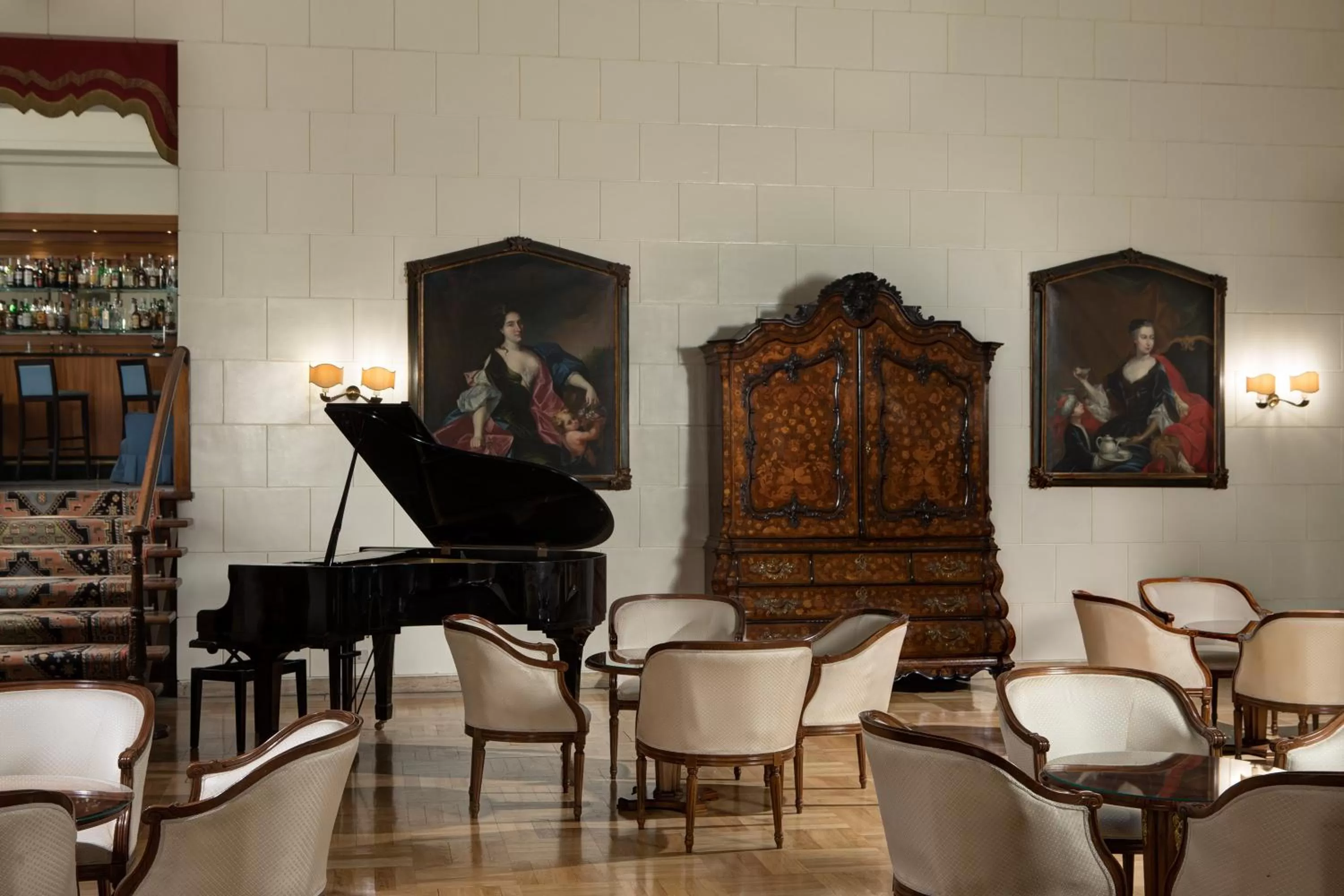 Lobby or reception in Hotel Quirinale