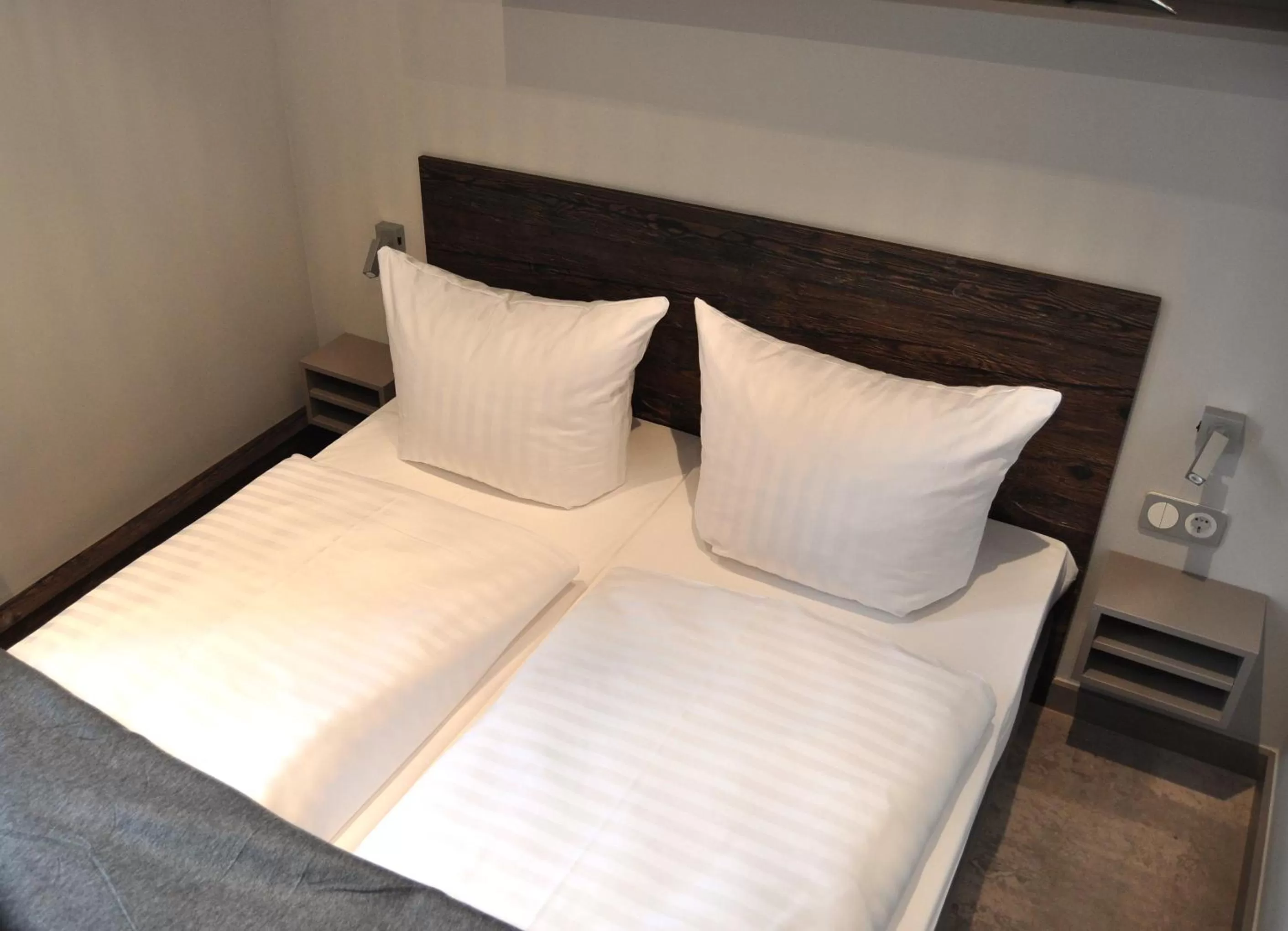 Bed in StrandBerg's Designhotel Viktoria