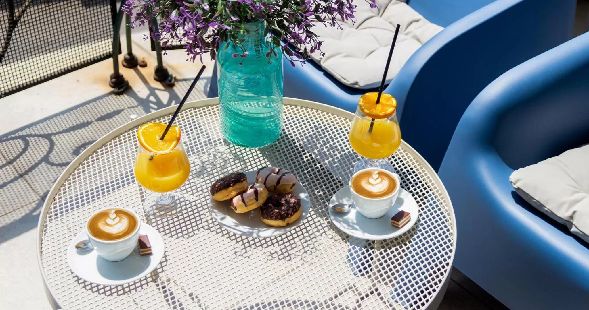 Balcony/Terrace in Garni Hotel Mint