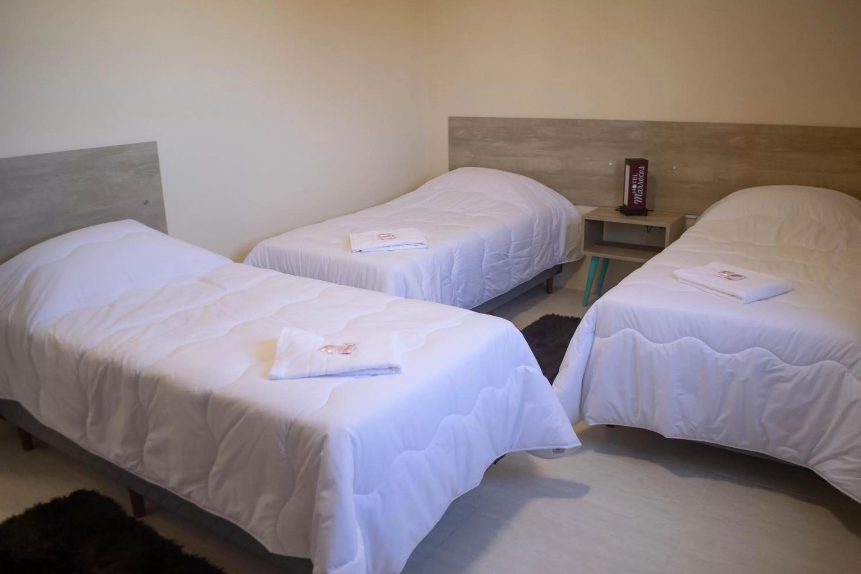 Bed in Hotel Marrocos