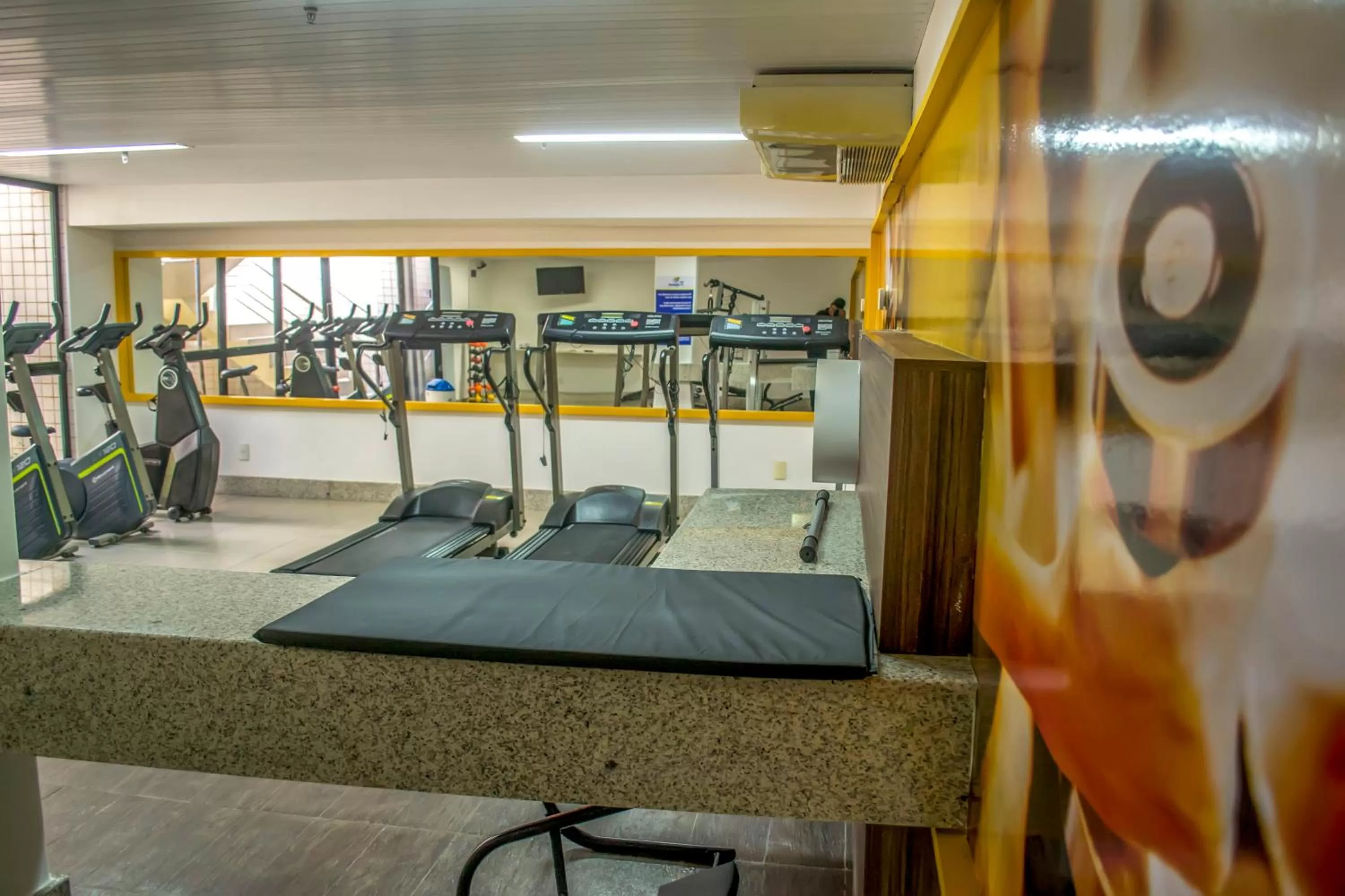 Fitness centre/facilities in Reymar Hotel Maceió