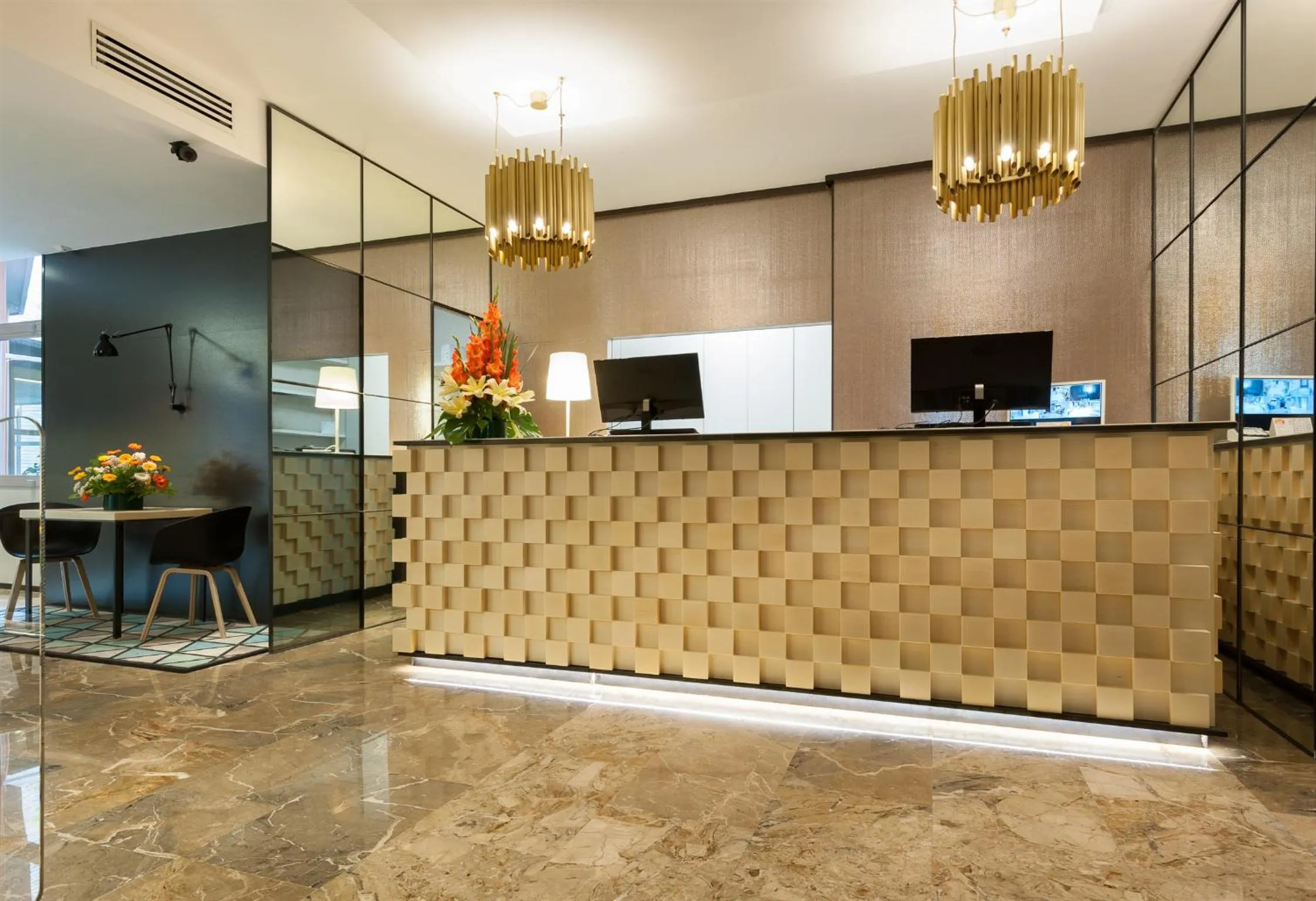 Lobby or reception in Hotel Lombardia