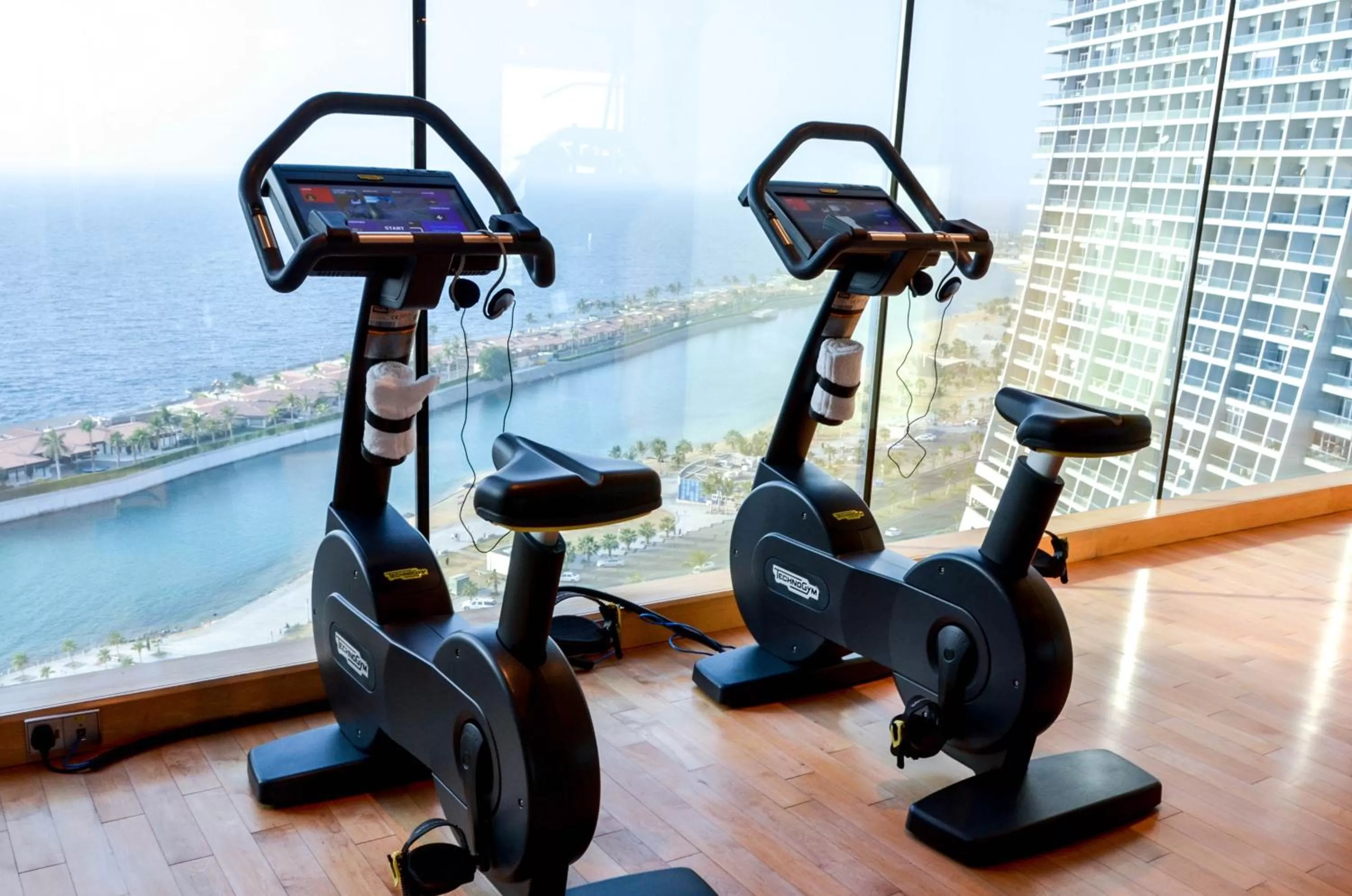 Fitness centre/facilities in Rosewood Jeddah