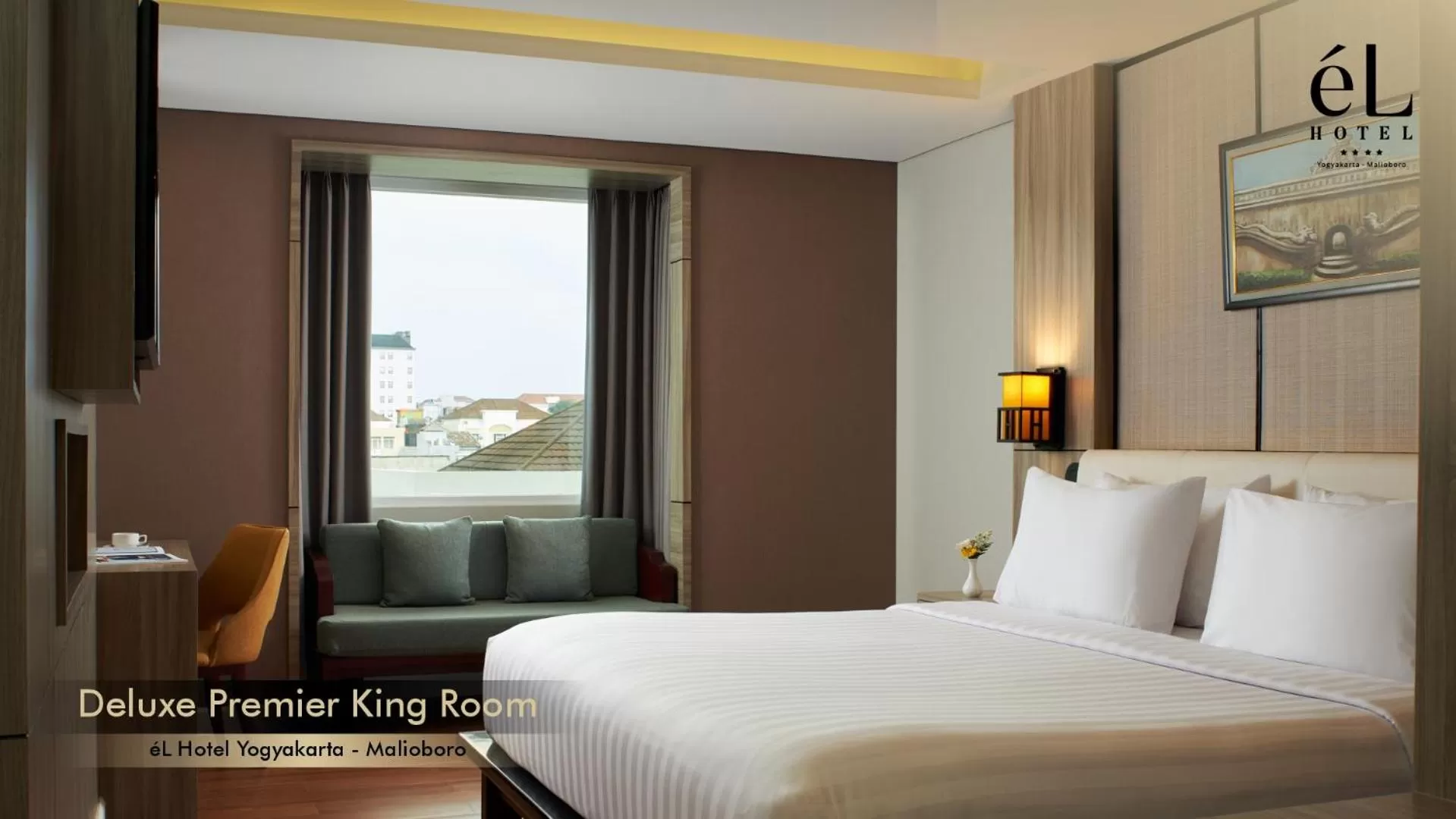 Bedroom, Bed in eL Hotel Yogyakarta Malioboro