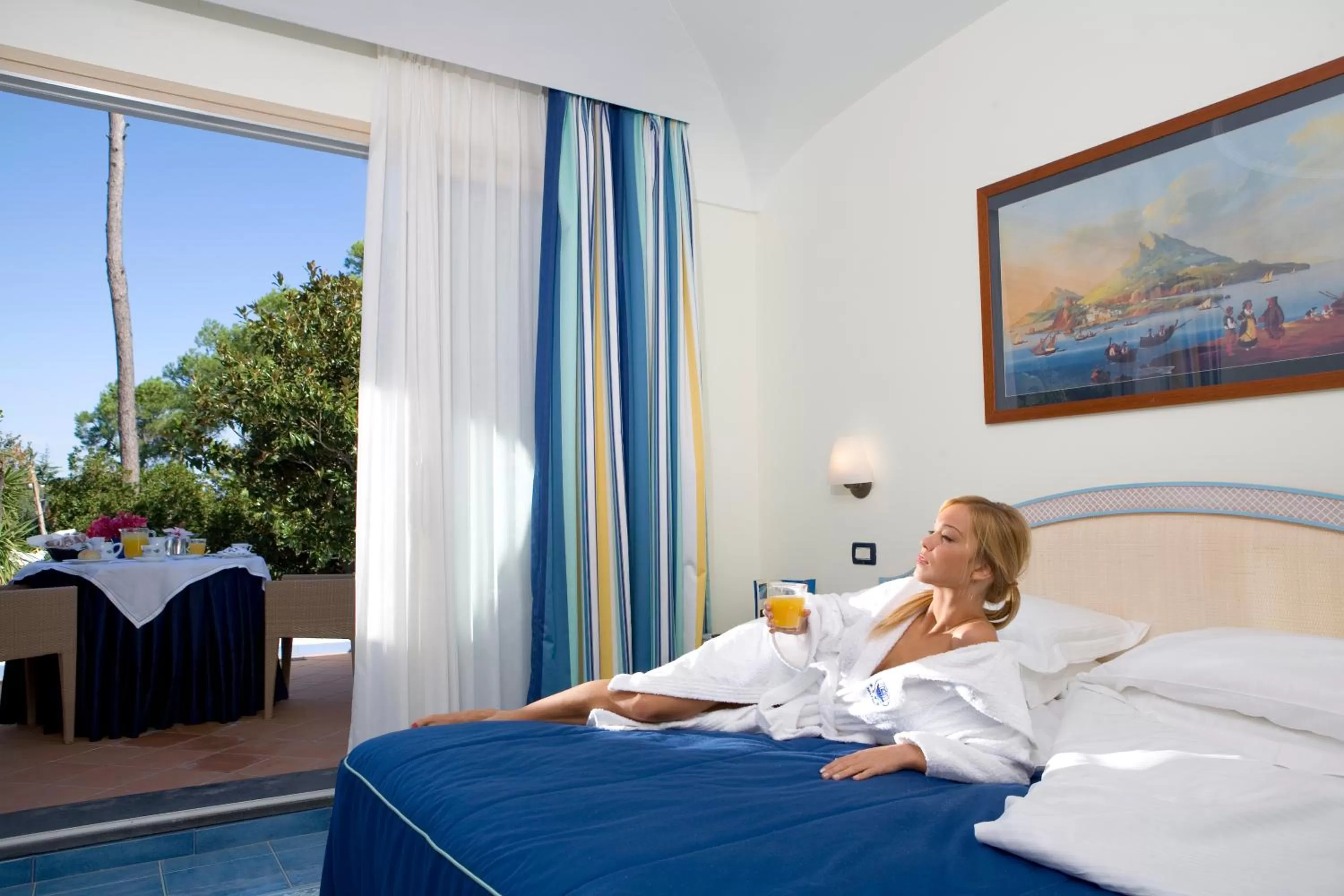 Bed in Central Park Terme