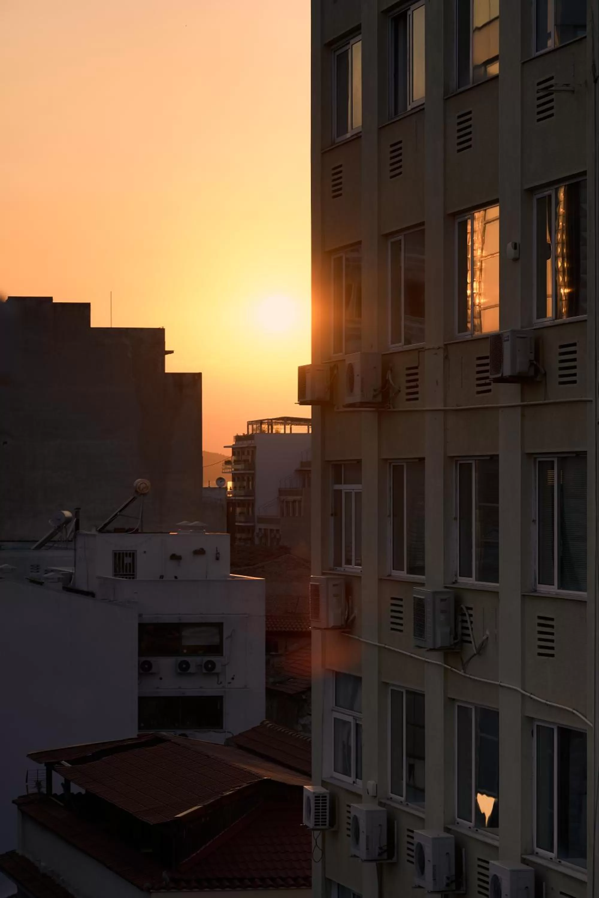 City view in Athens Mansion Luxury Suites