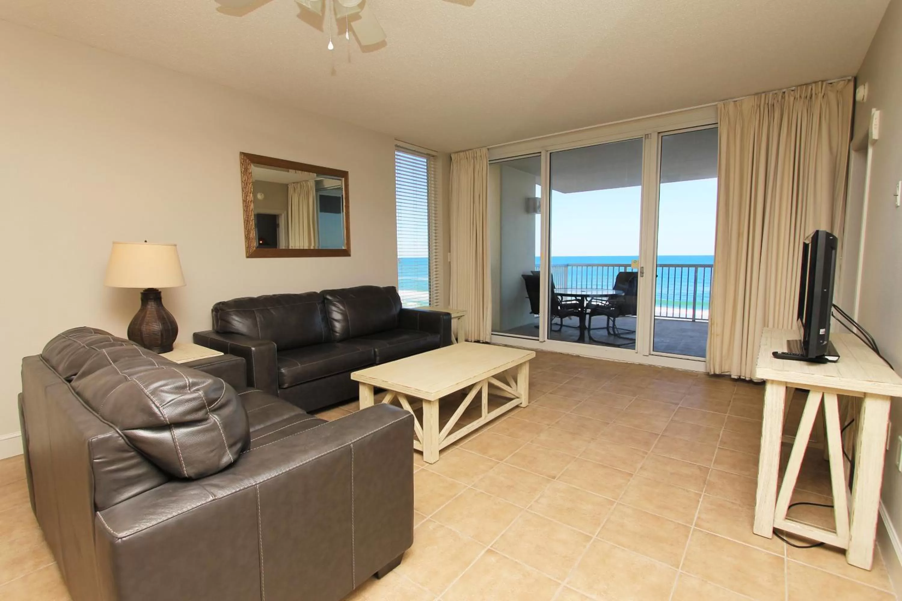 Living room, Seating Area in Majestic Beach Resort, Panama City Beach, Fl