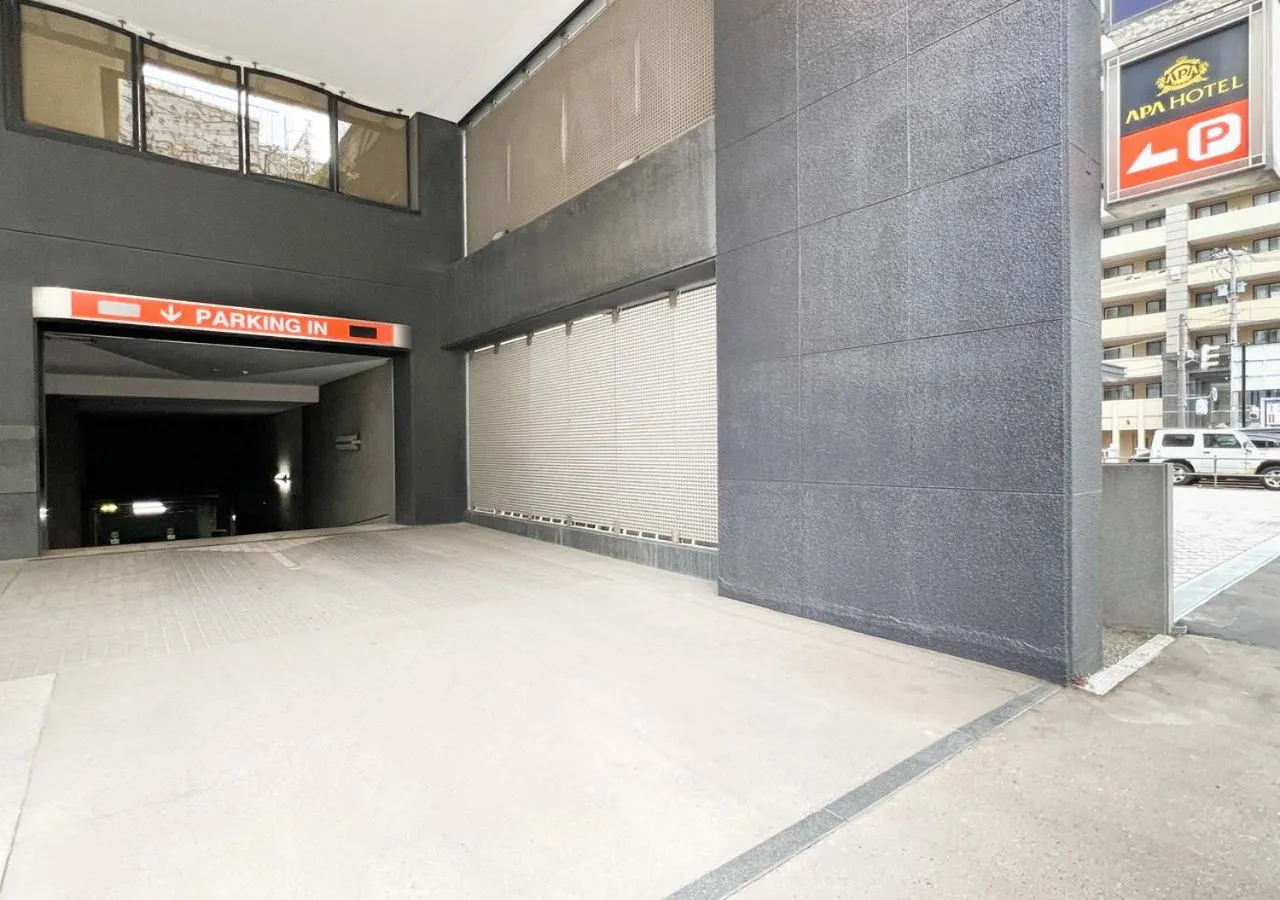 Parking in APA Hotel TKP Sapporo Eki-Kitaguchi Excellent