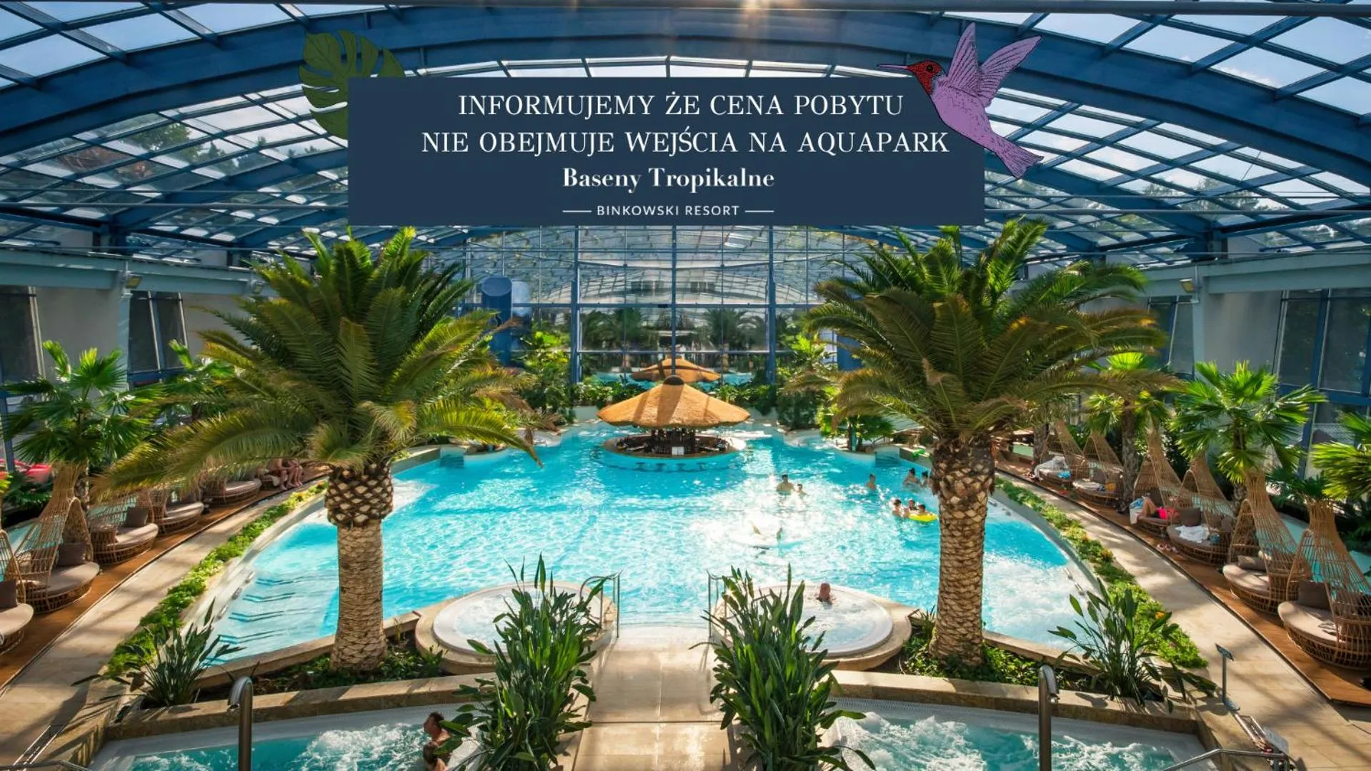 Aqua park in Hotel Binkowski
