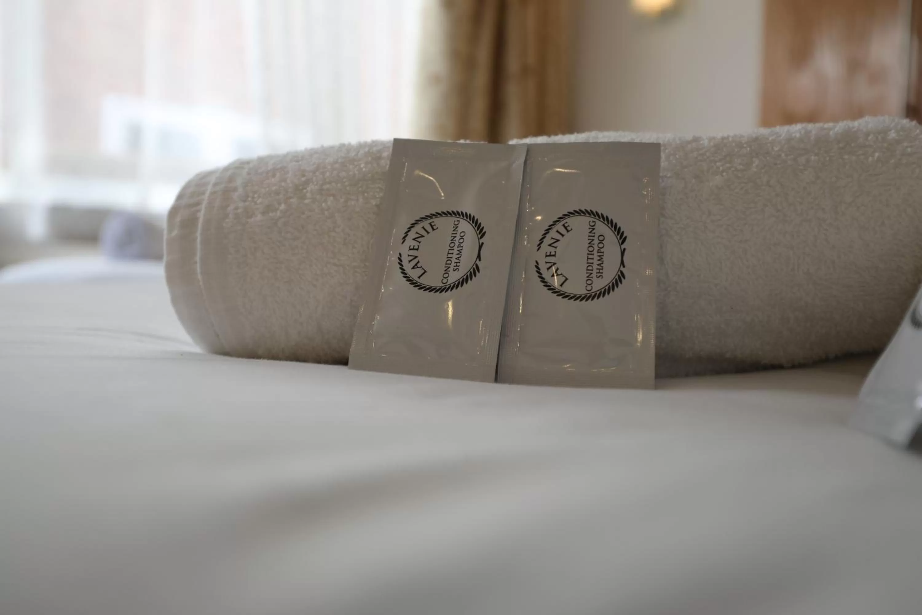 Bed in Anchor Guest House