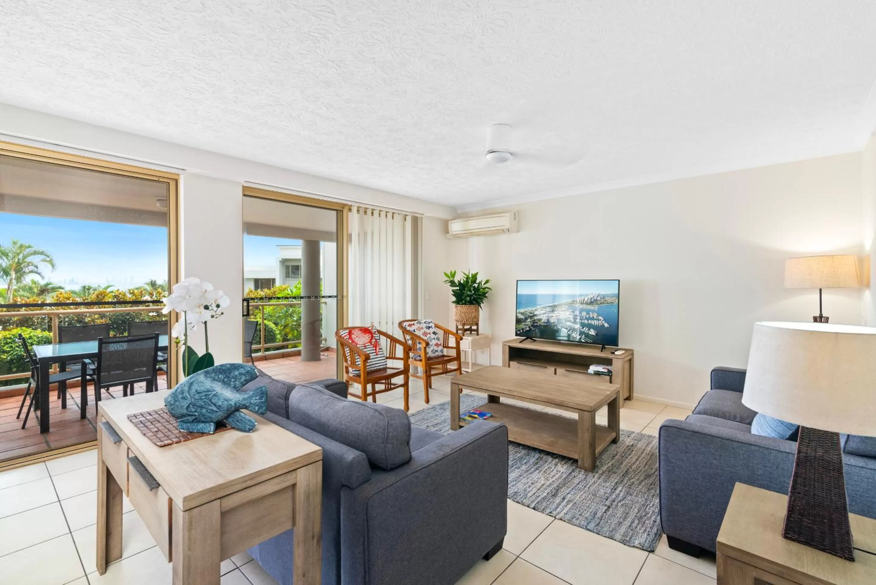 Living room in Little Cove Currumbin