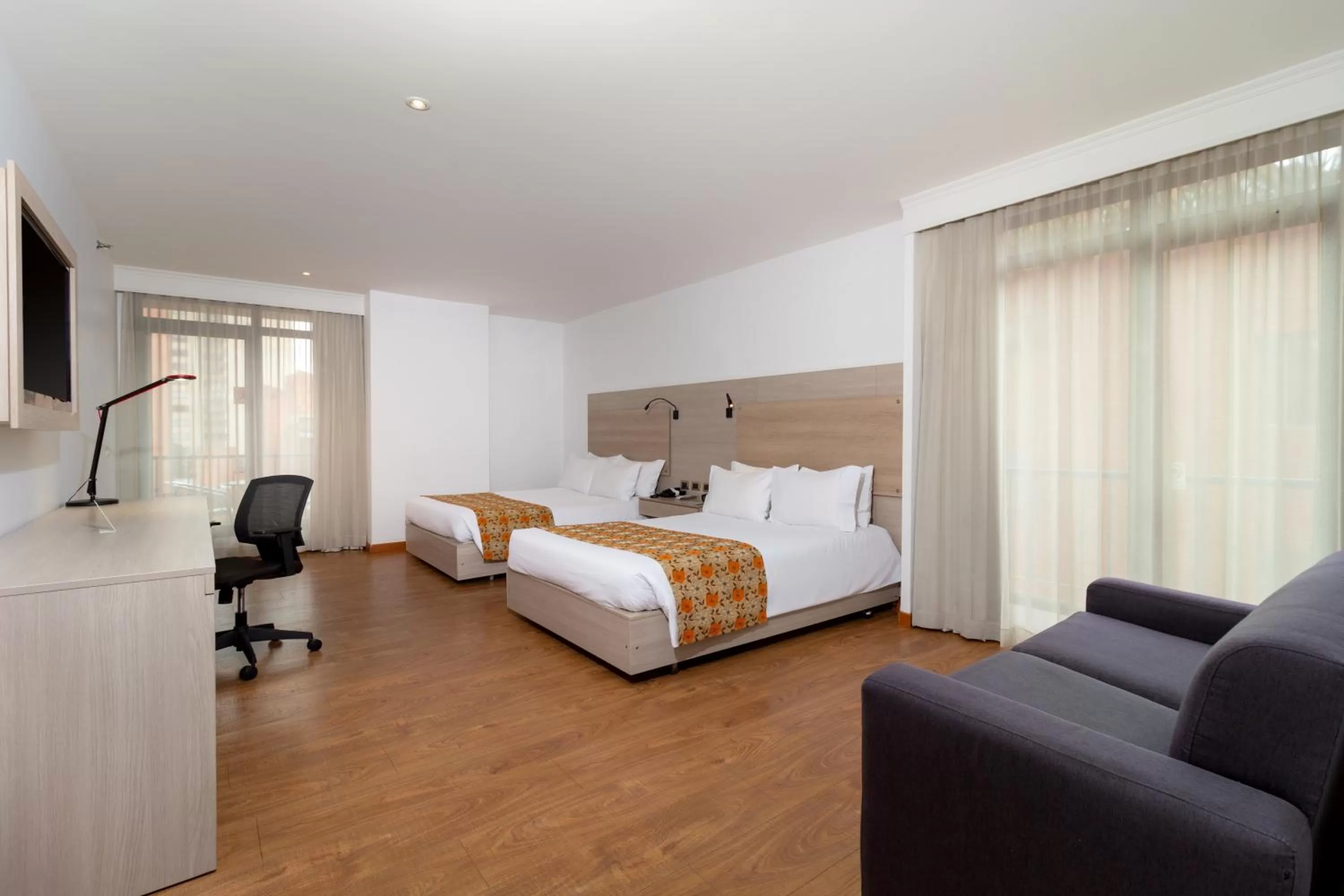 Bed in Hotel Rosales Plaza