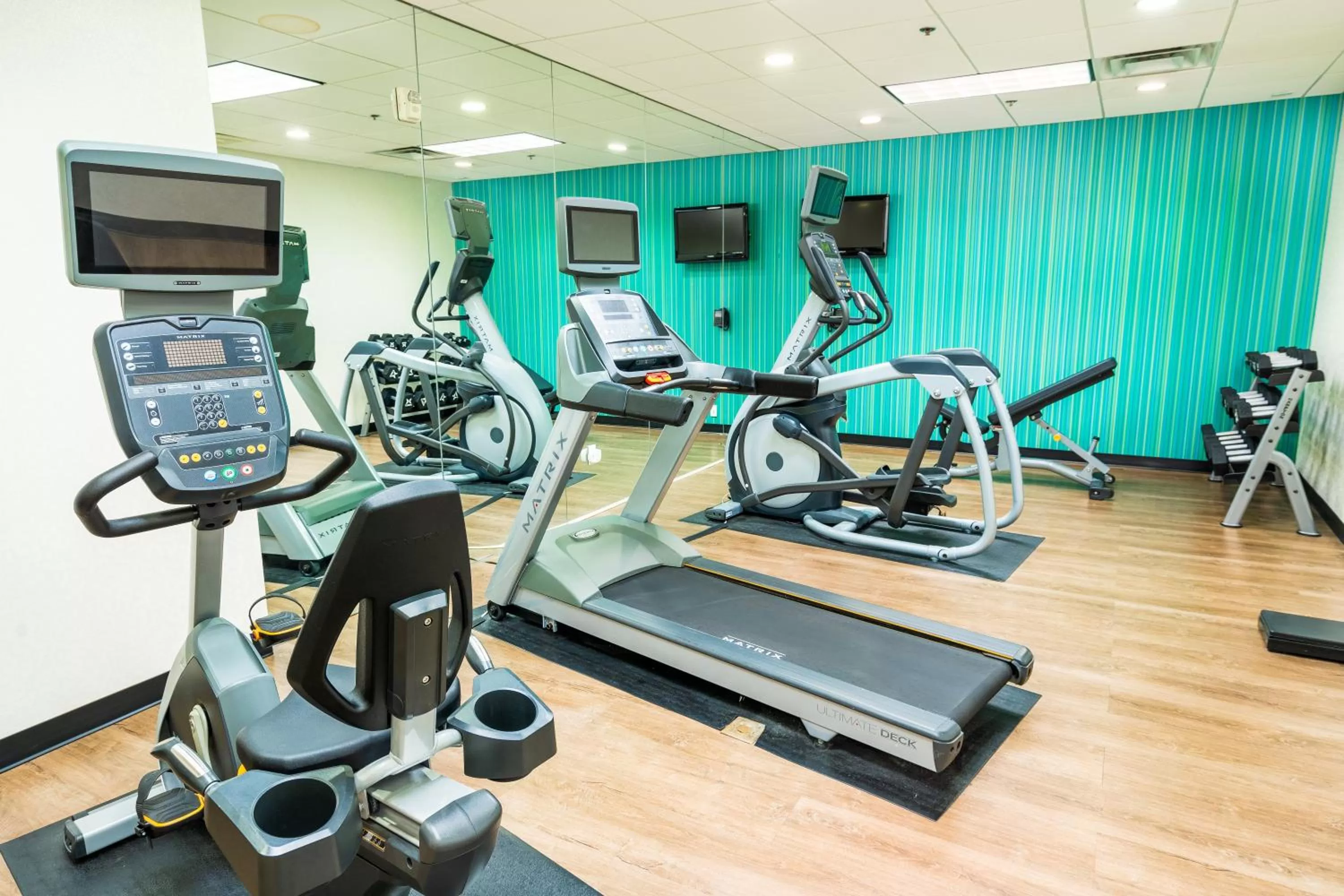Fitness centre/facilities in Holiday Inn Express & Suites Las Vegas SW Springvalley by IHG
