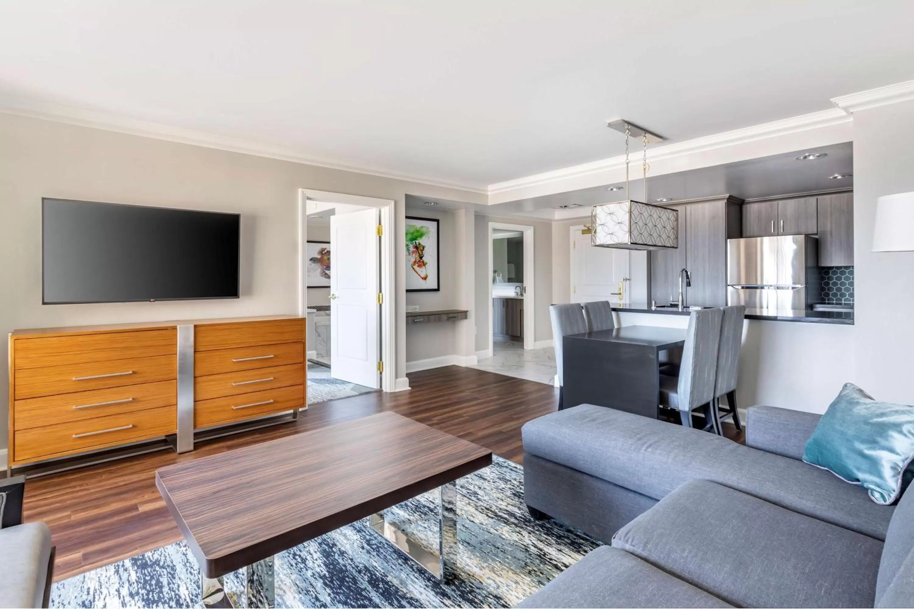 TV and multimedia in Hilton Grand Vacations Club on the Las Vegas Strip