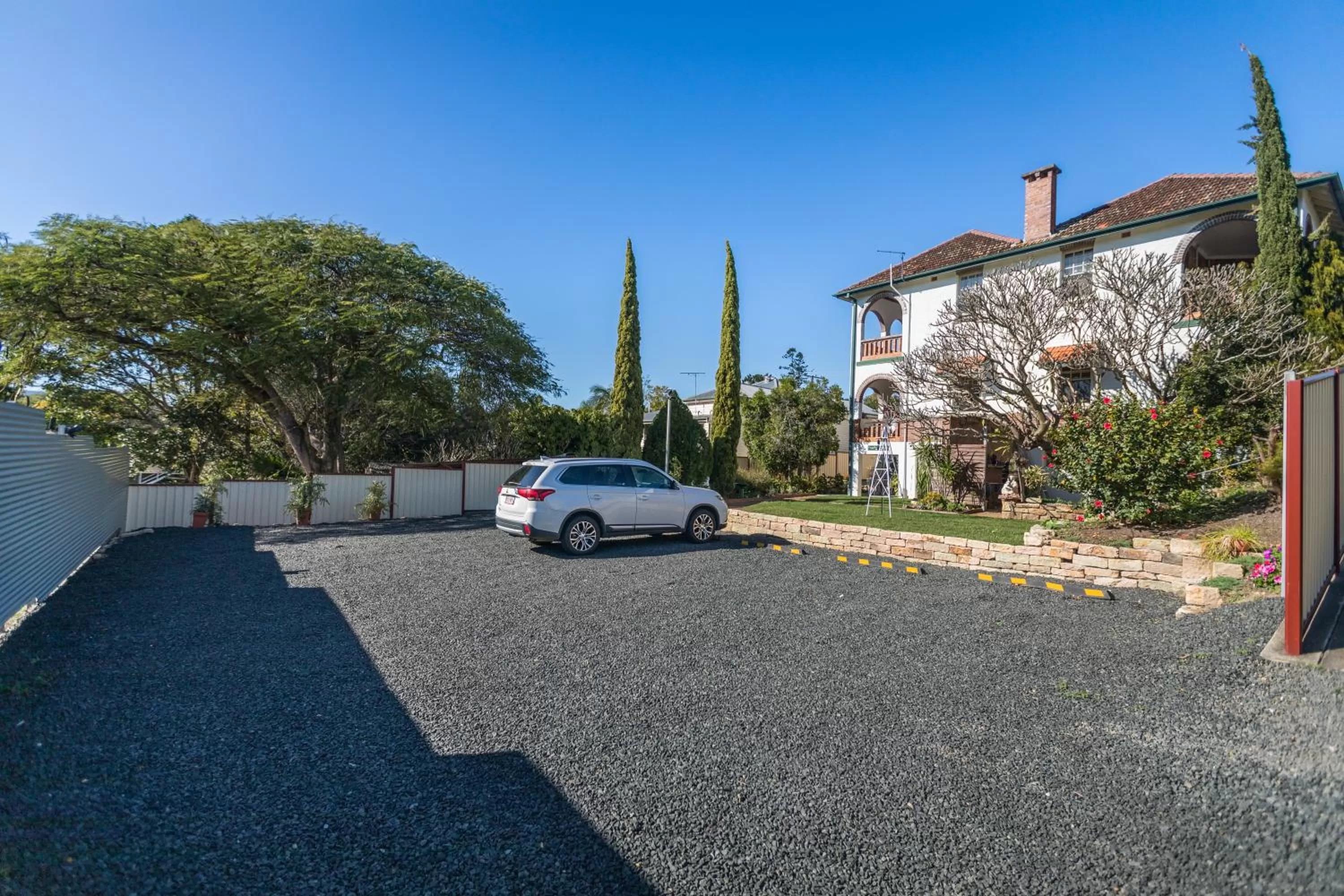 Garden view in Cumquat House