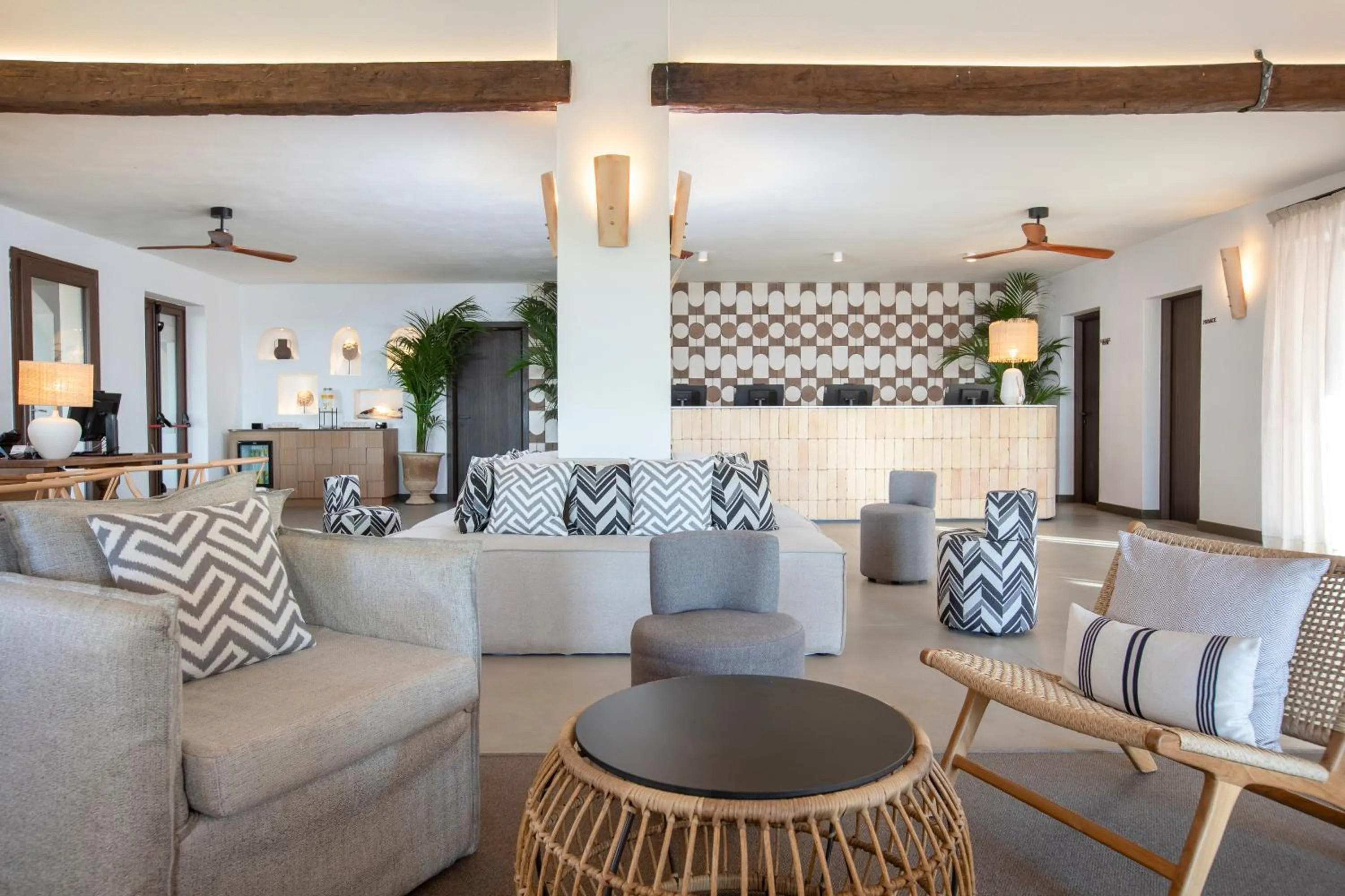Lobby or reception in Mangia's Santa Teresa Sardinia, Curio Collection by Hilton