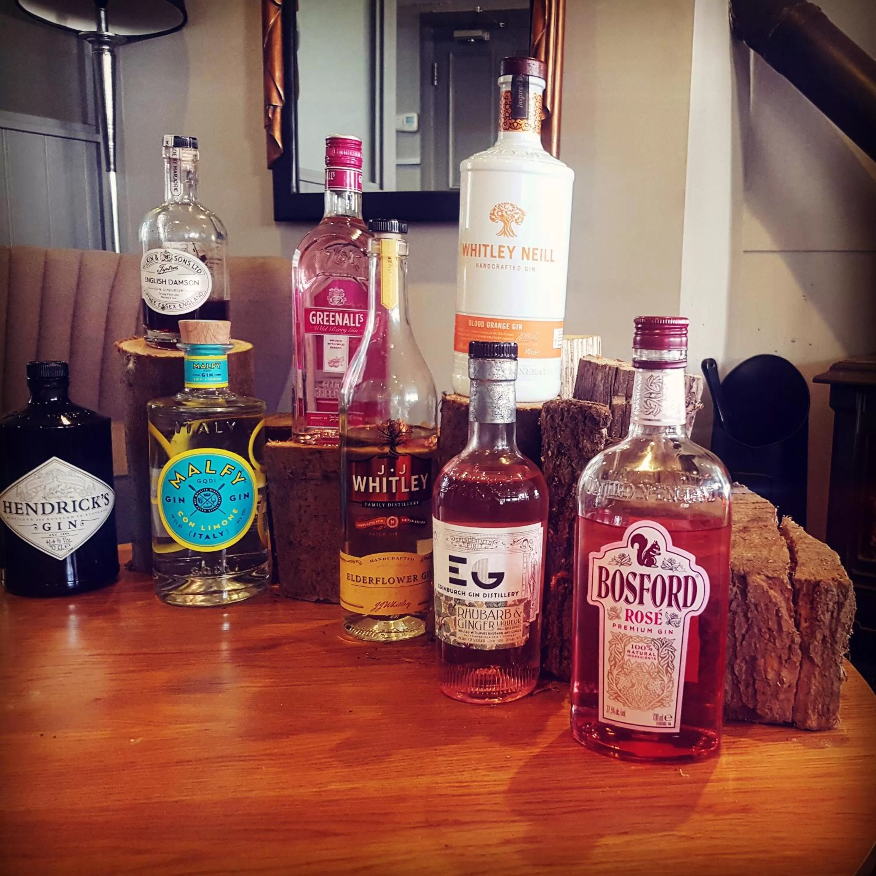 Drinks in The Oyster Smack