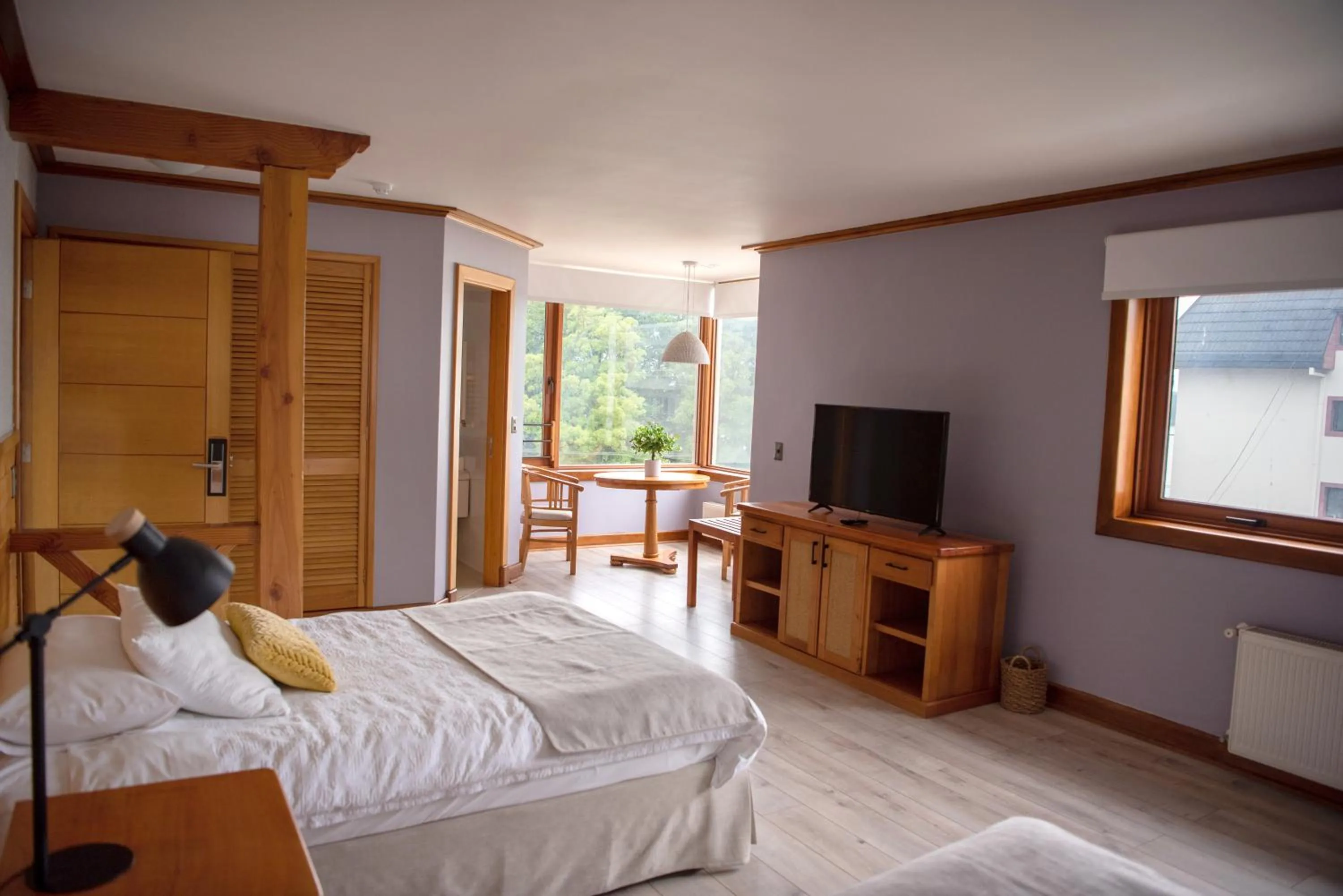 TV and multimedia, Bed in Hotel Puelche