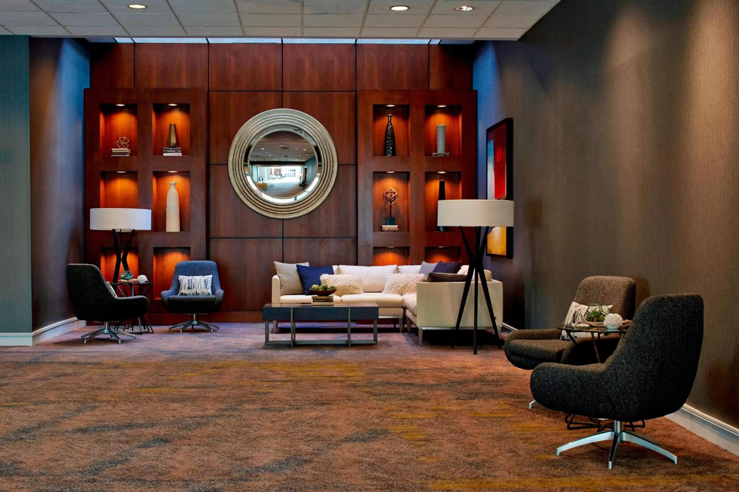 Lobby or reception in Minneapolis Marriott West