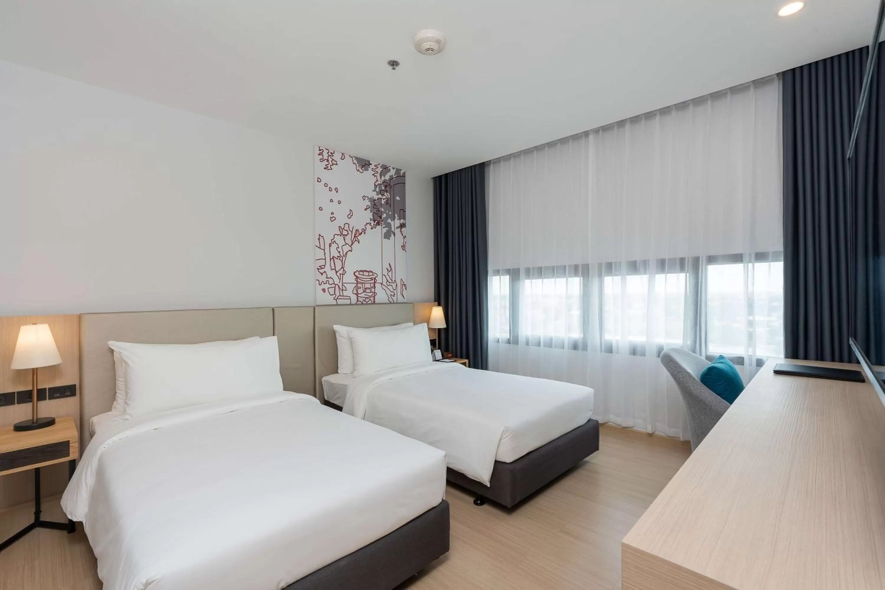 Bedroom, Bed in Best Western Nada Don Mueang Airport hotel