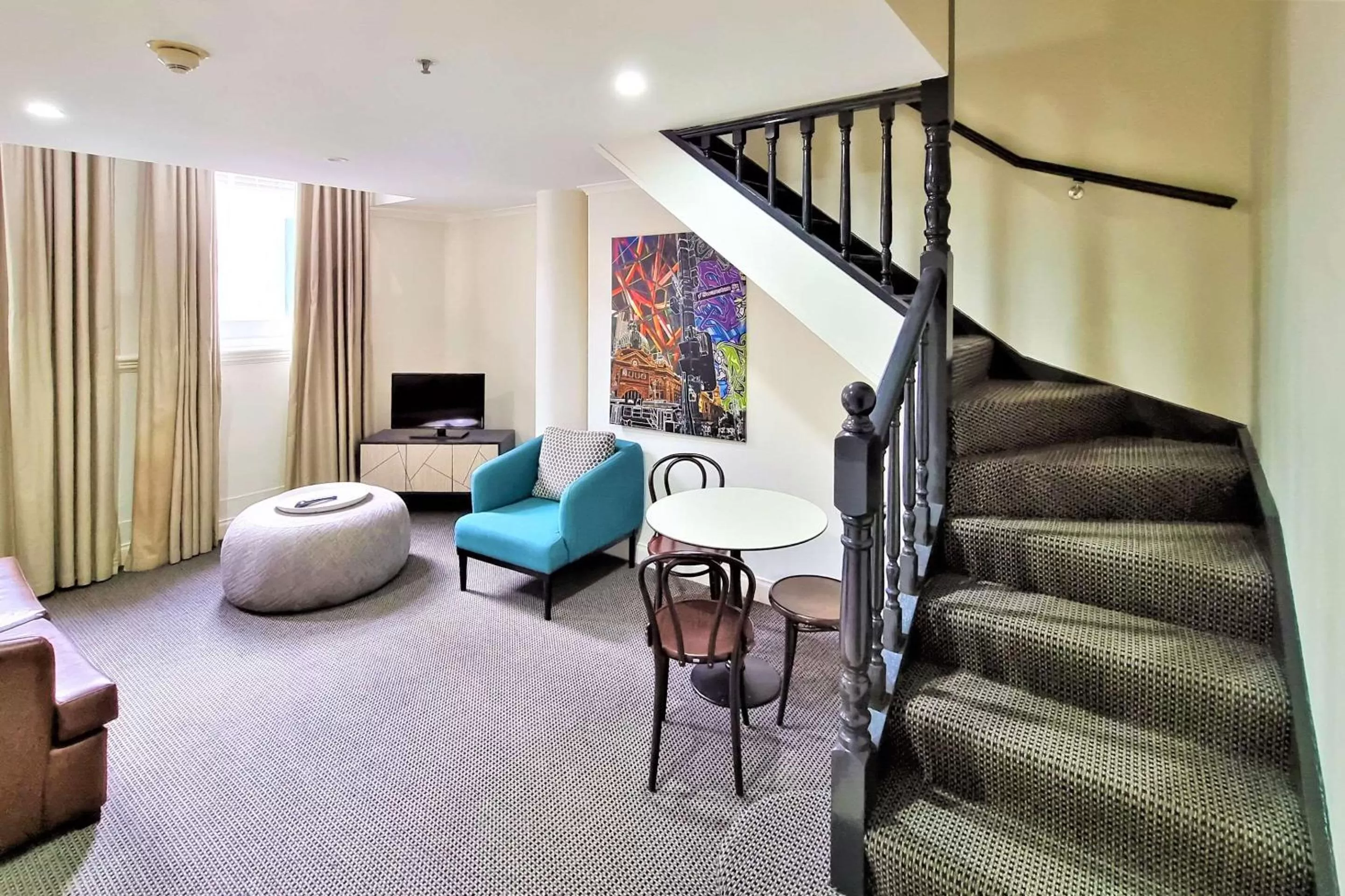 Bedroom, Seating Area in Quality Apartments Melbourne Central