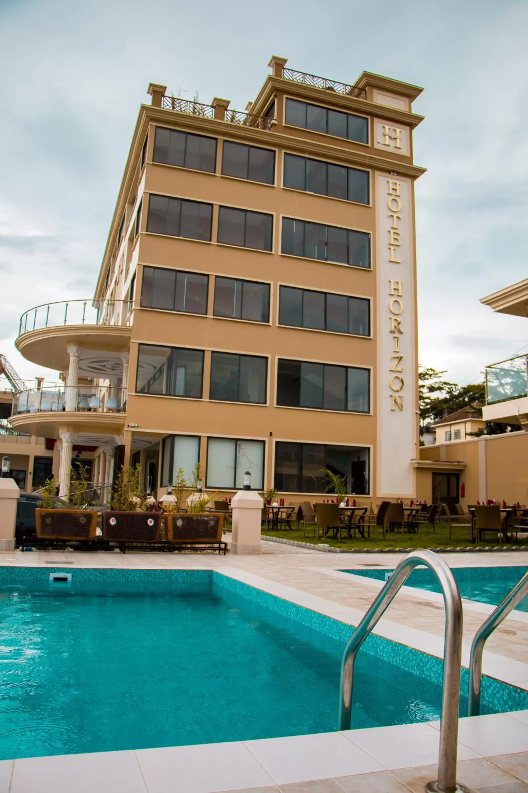 Property building in Hotel Horizon Entebbe