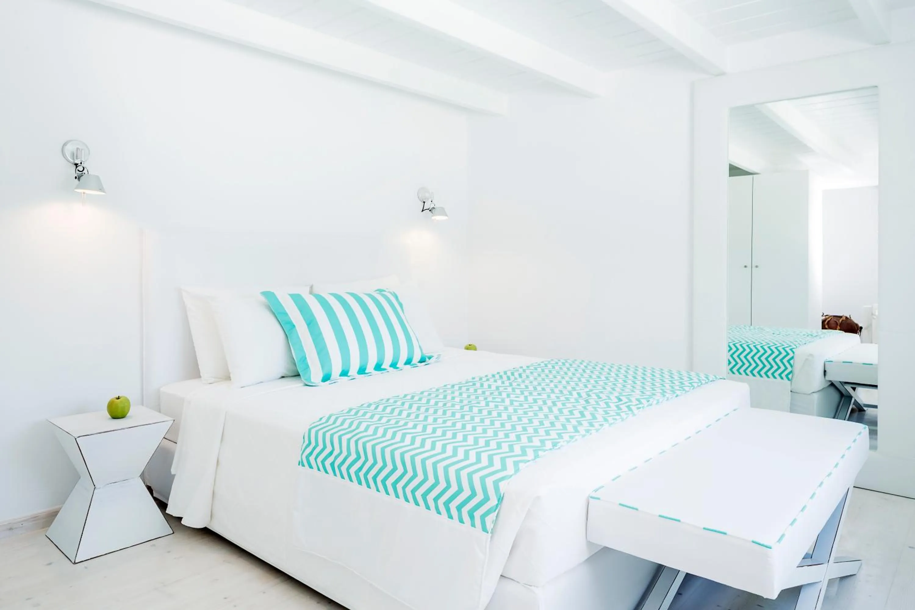 Bedroom, Bed in Archipelagos Hotel - Small Luxury Hotels of the World