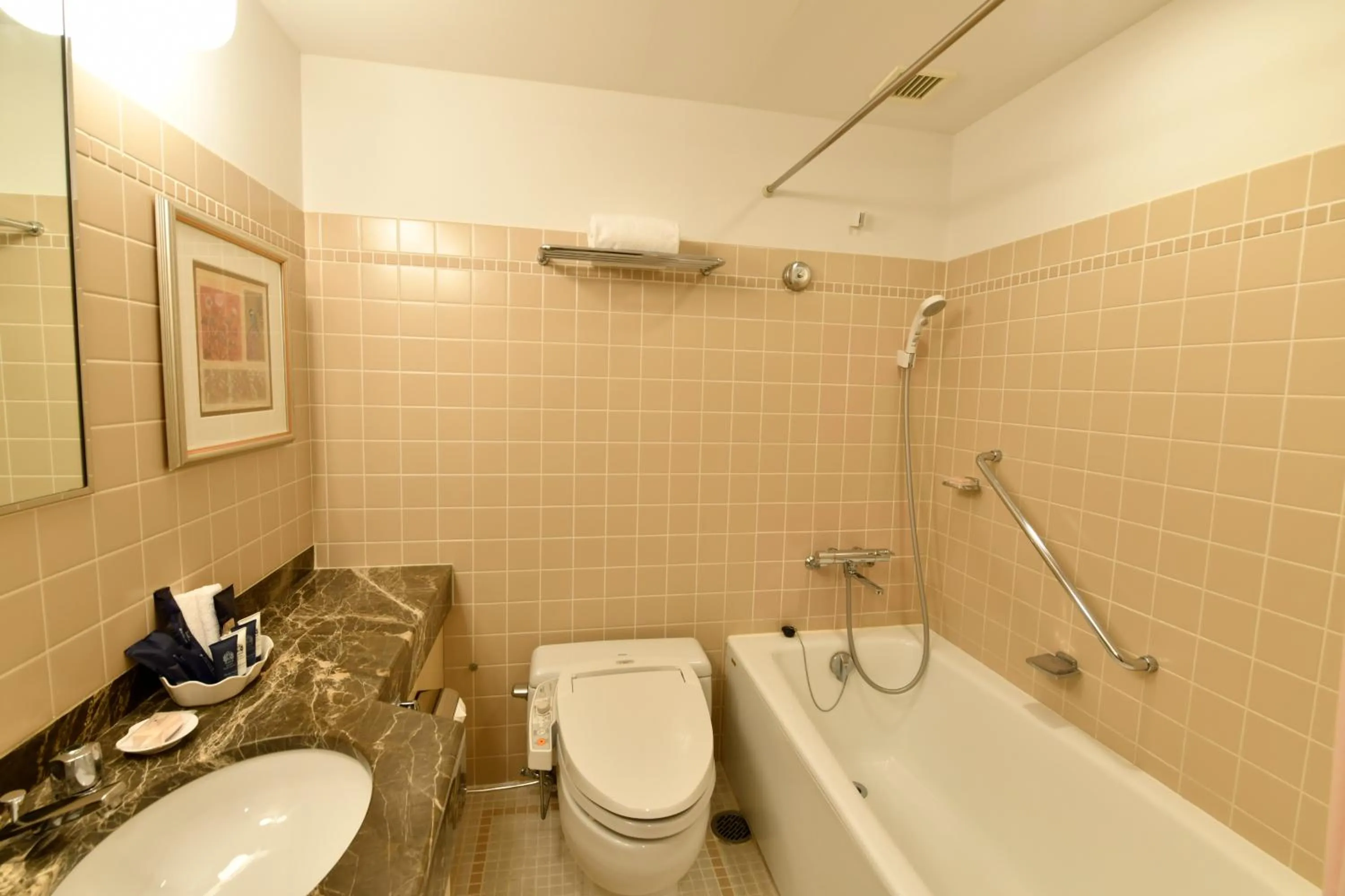 Shower in Hotel New Grand