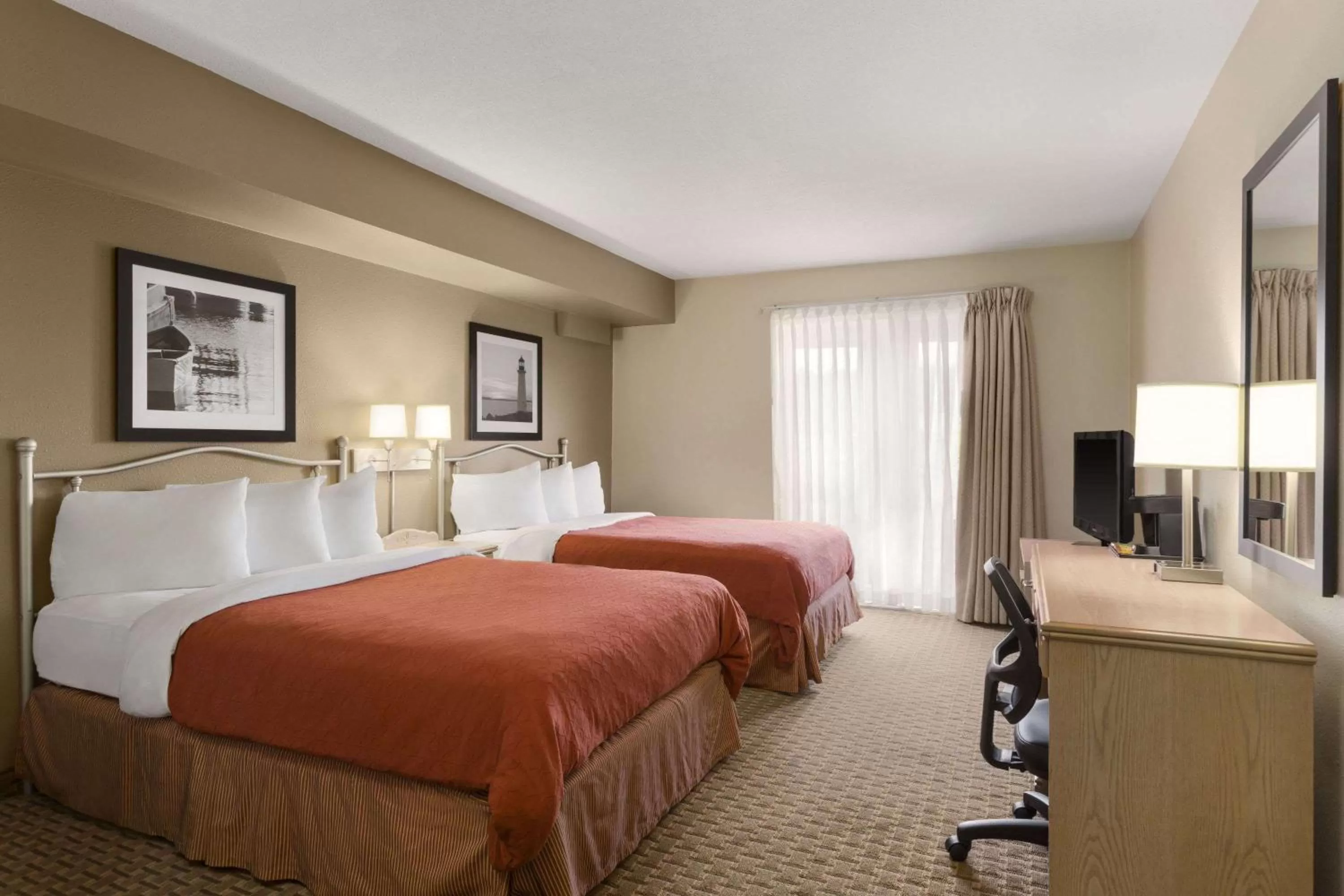 Double Room with Two Double Beds - Smoking in Travelodge Suites by Wyndham Saint John