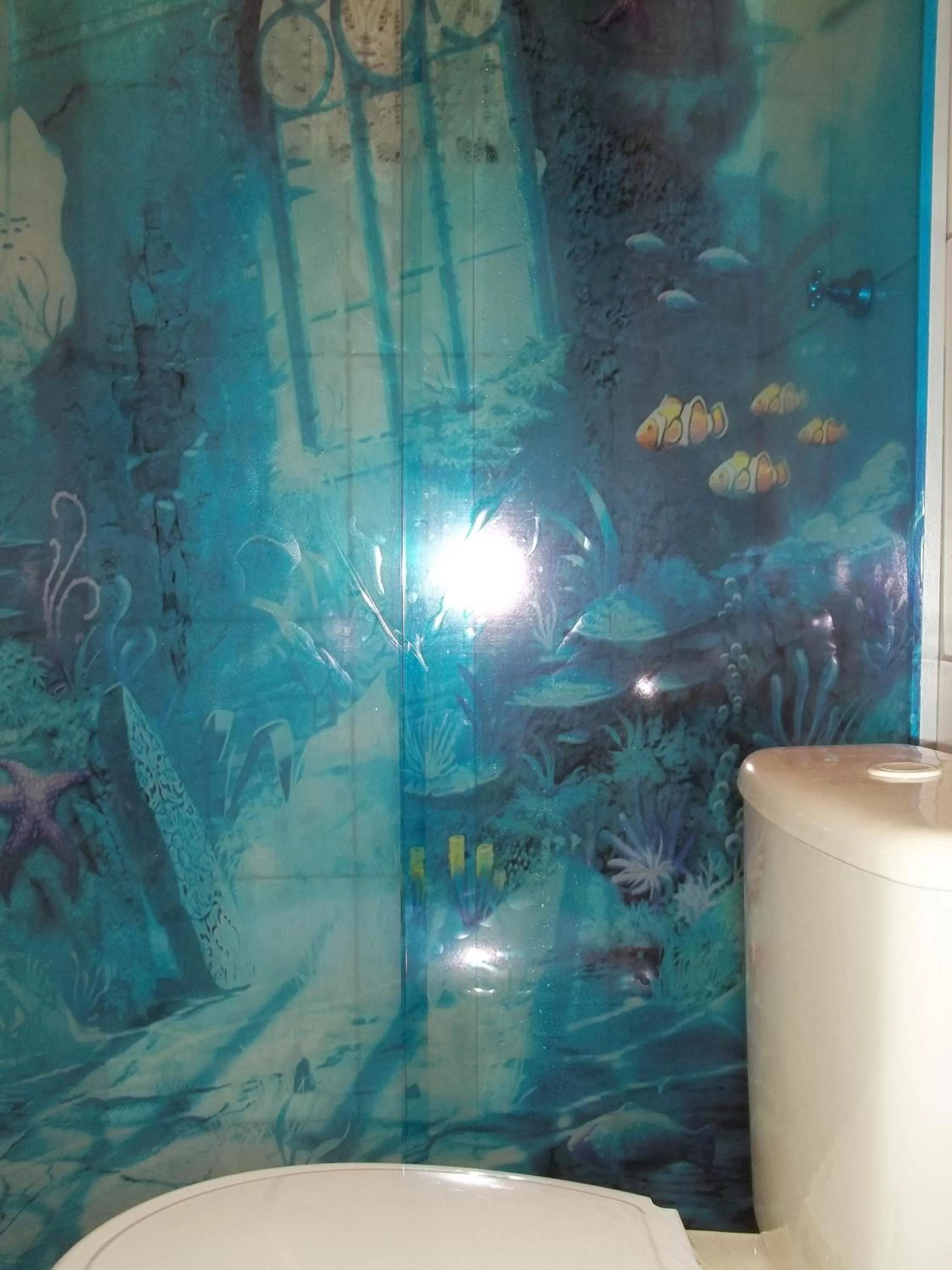 Bathroom in Pousada Encanto e Magia