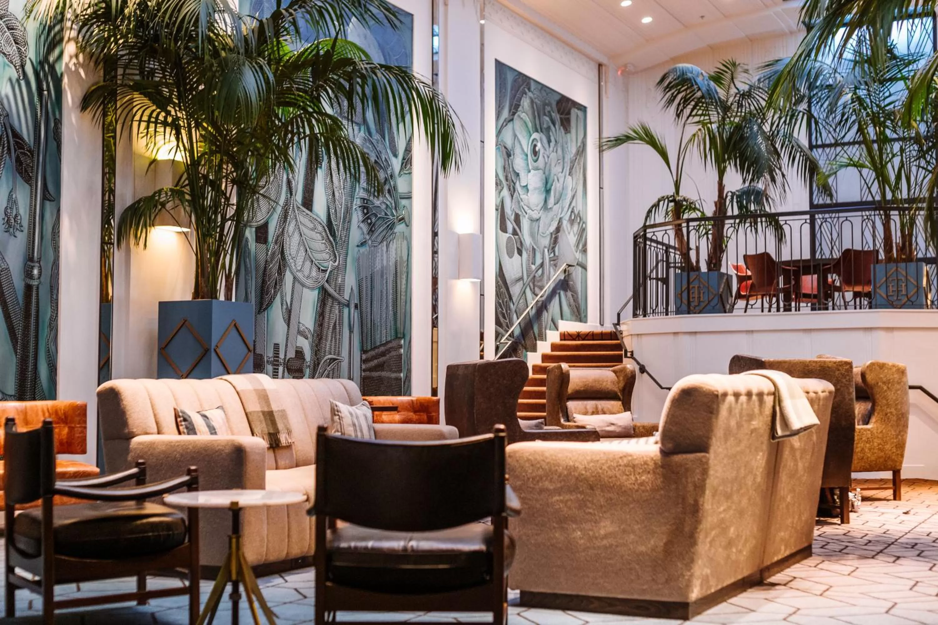 Lobby or reception in Hotel Theodore Seattle Downtown, Tapestry by Hilton