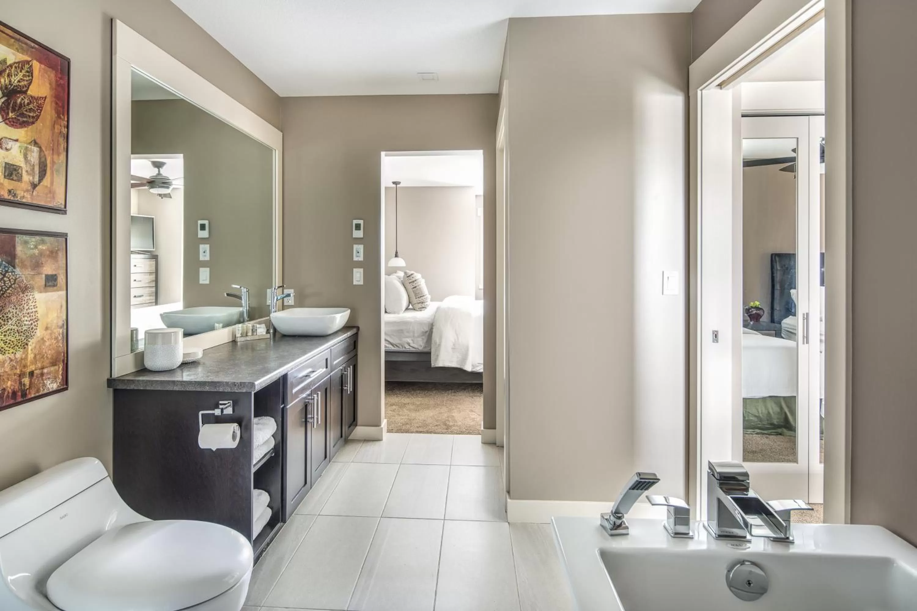 Bathroom in Bighorn Meadows Resort