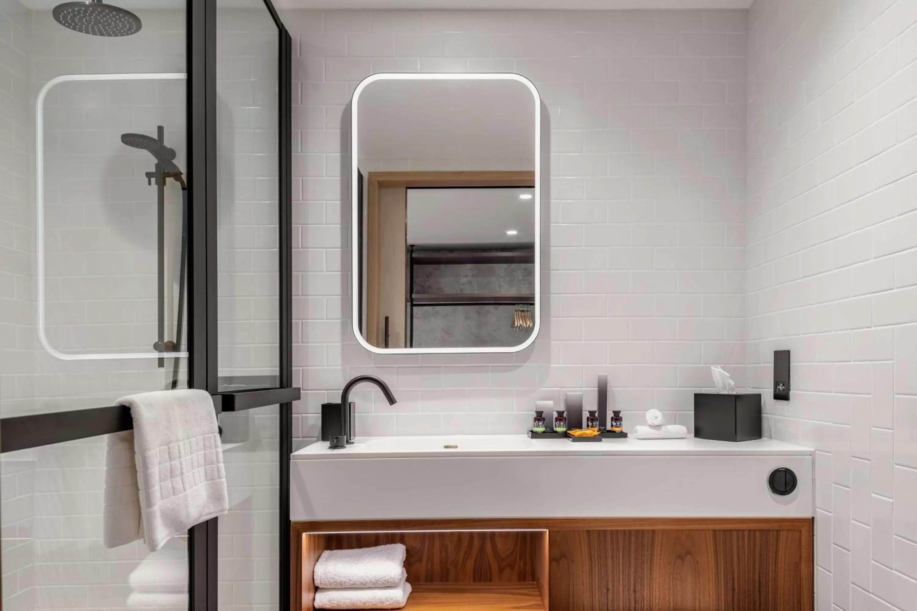 Bathroom in Canopy by Hilton London City