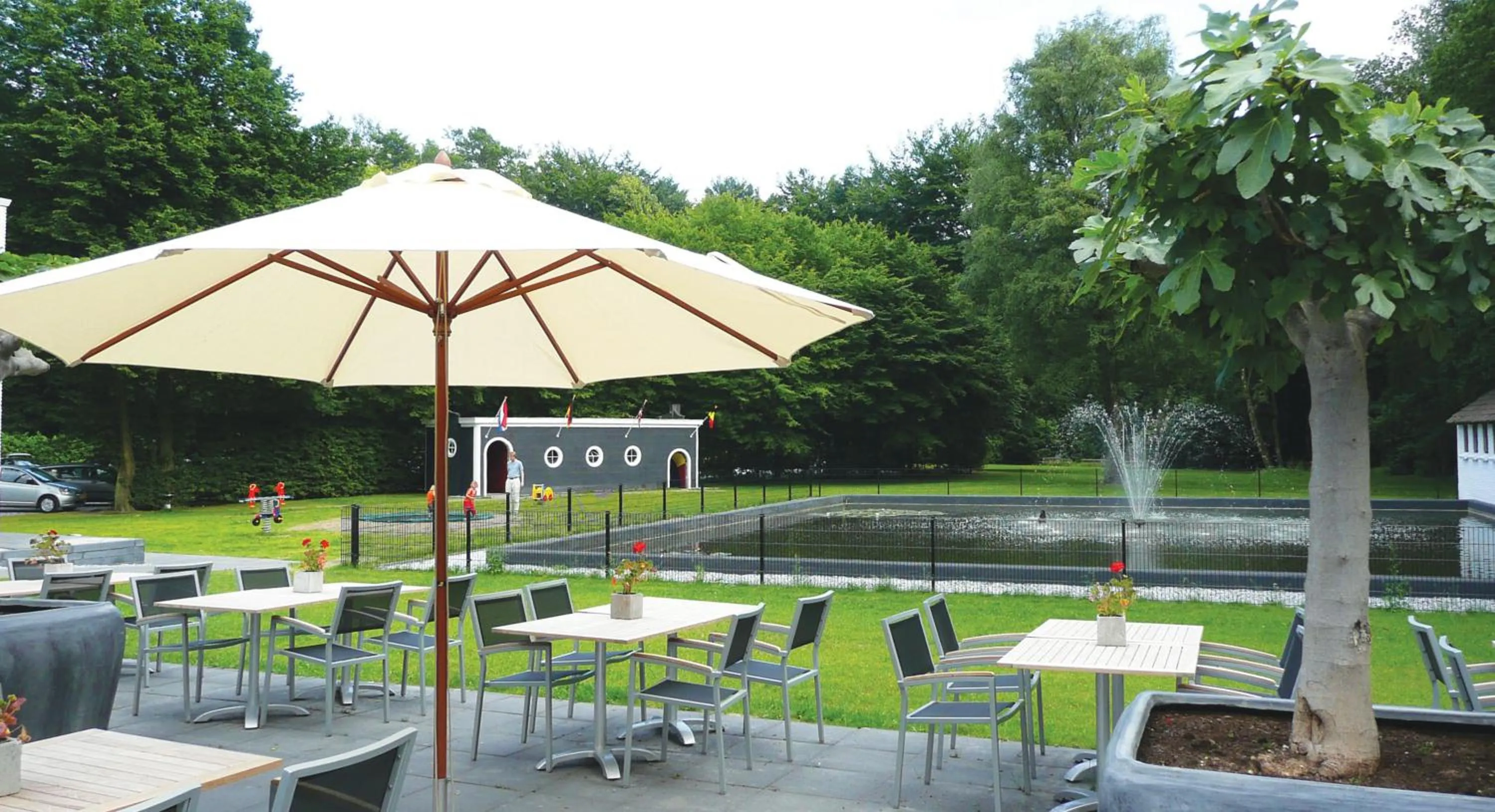 Balcony/Terrace in Fletcher Hotel Restaurant Erica