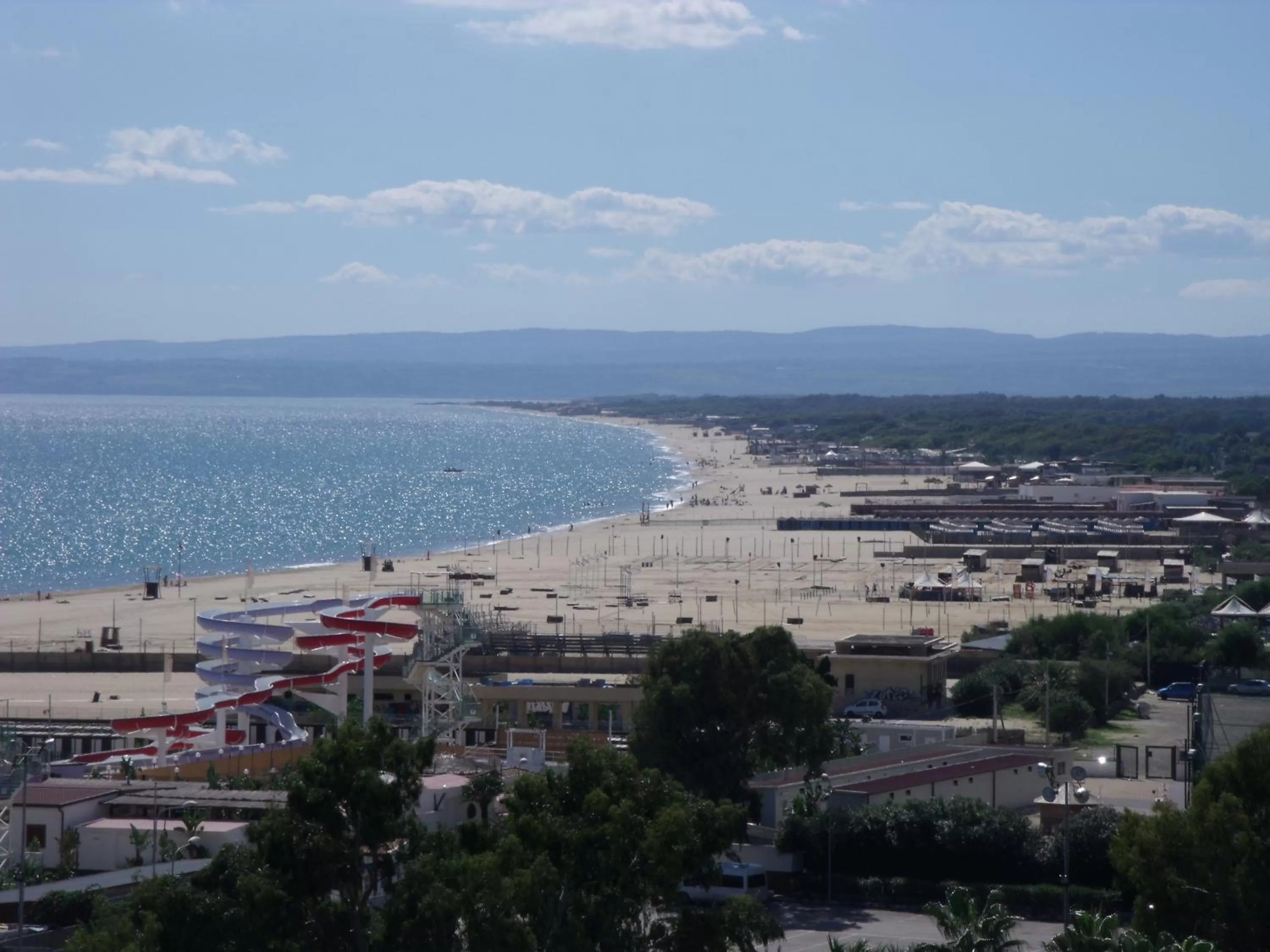 Beach, Bird's-eye View in Sciara Biscari B&B