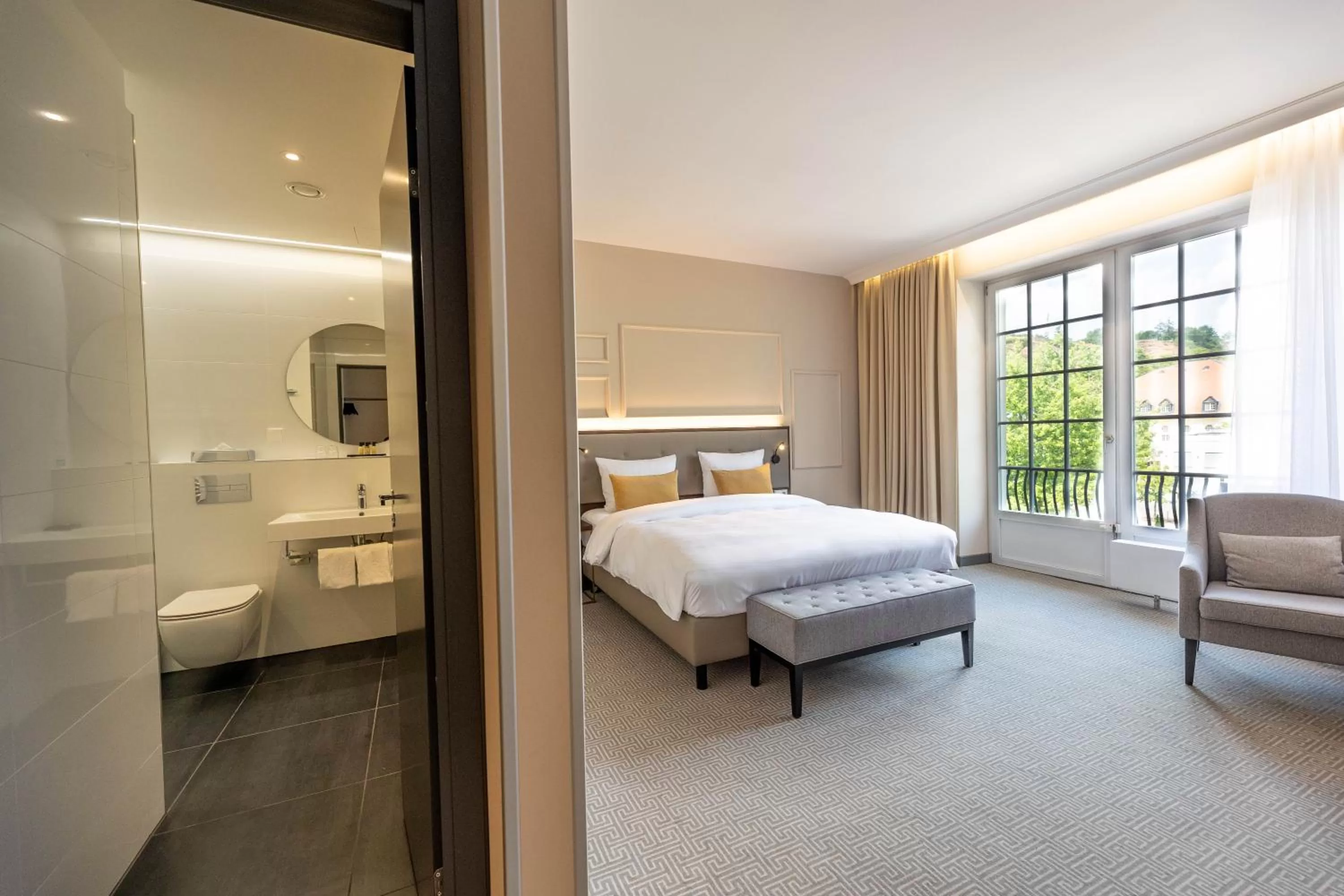 Bed in Parkhotel Kurhaus