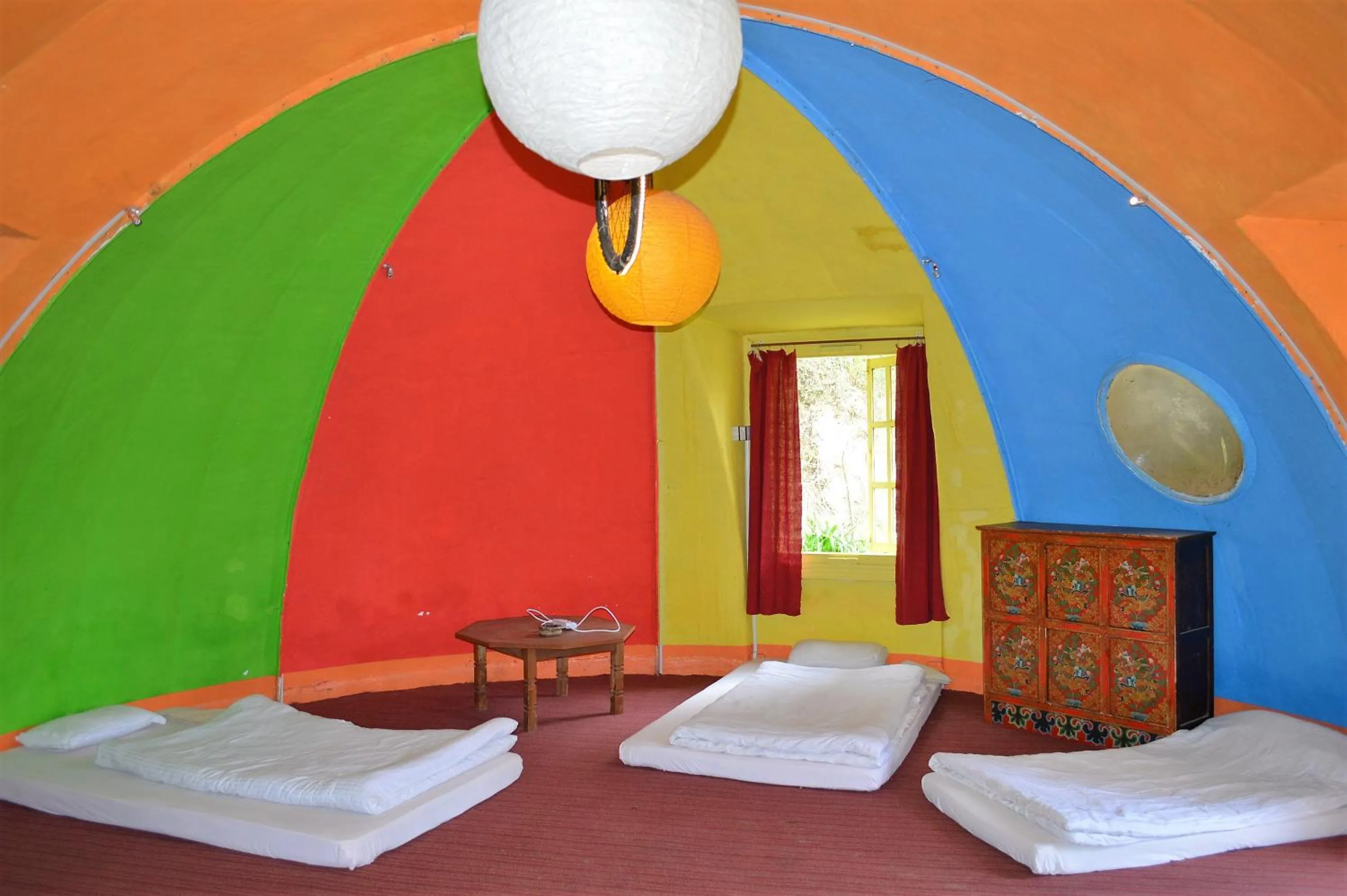 Bed in Hotel At The End Of The Universe